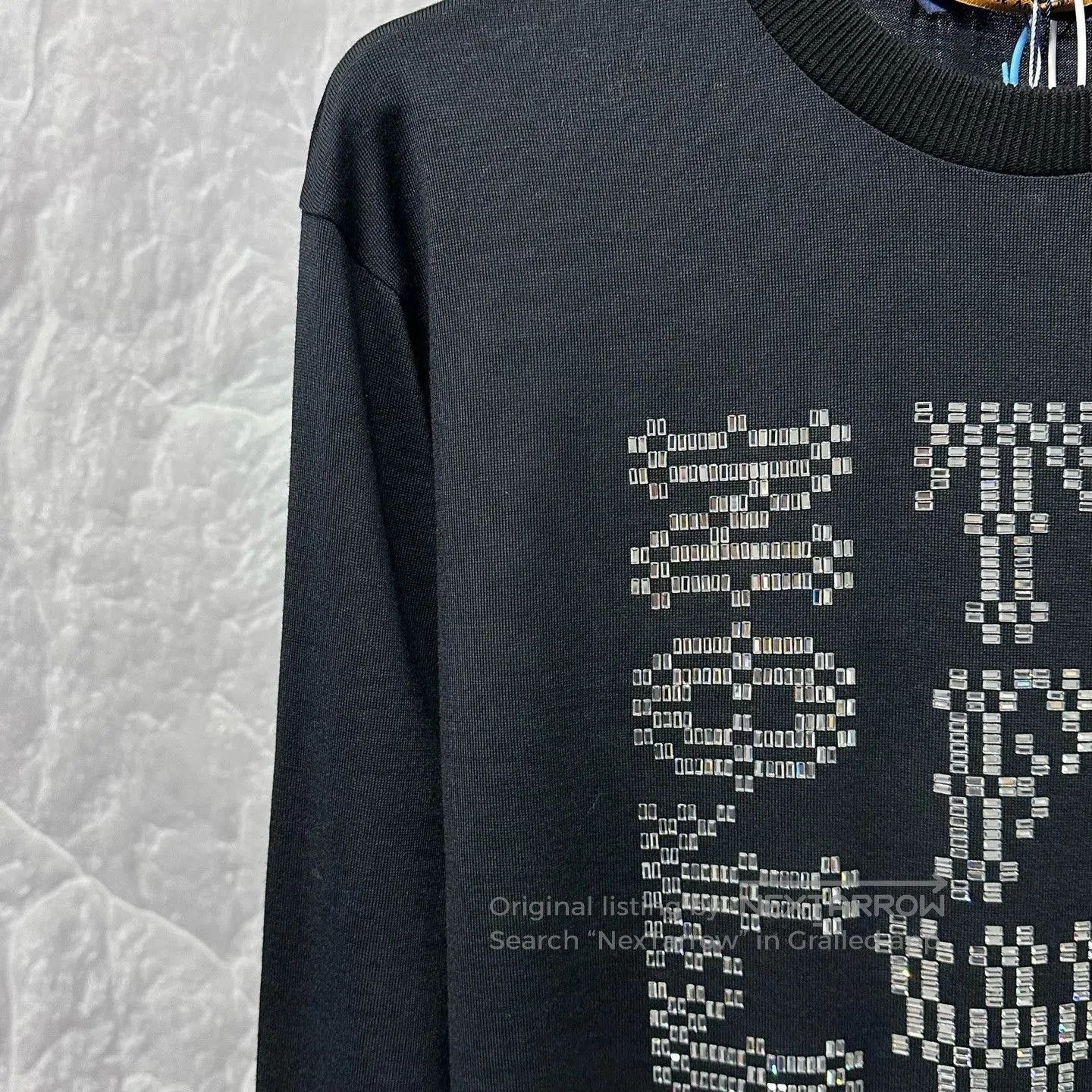 Louis Vuitton louis vuitton long sleeve logo t-shirt. Size M / US 6-8 / IT 42-44 - 3 Thumbnail