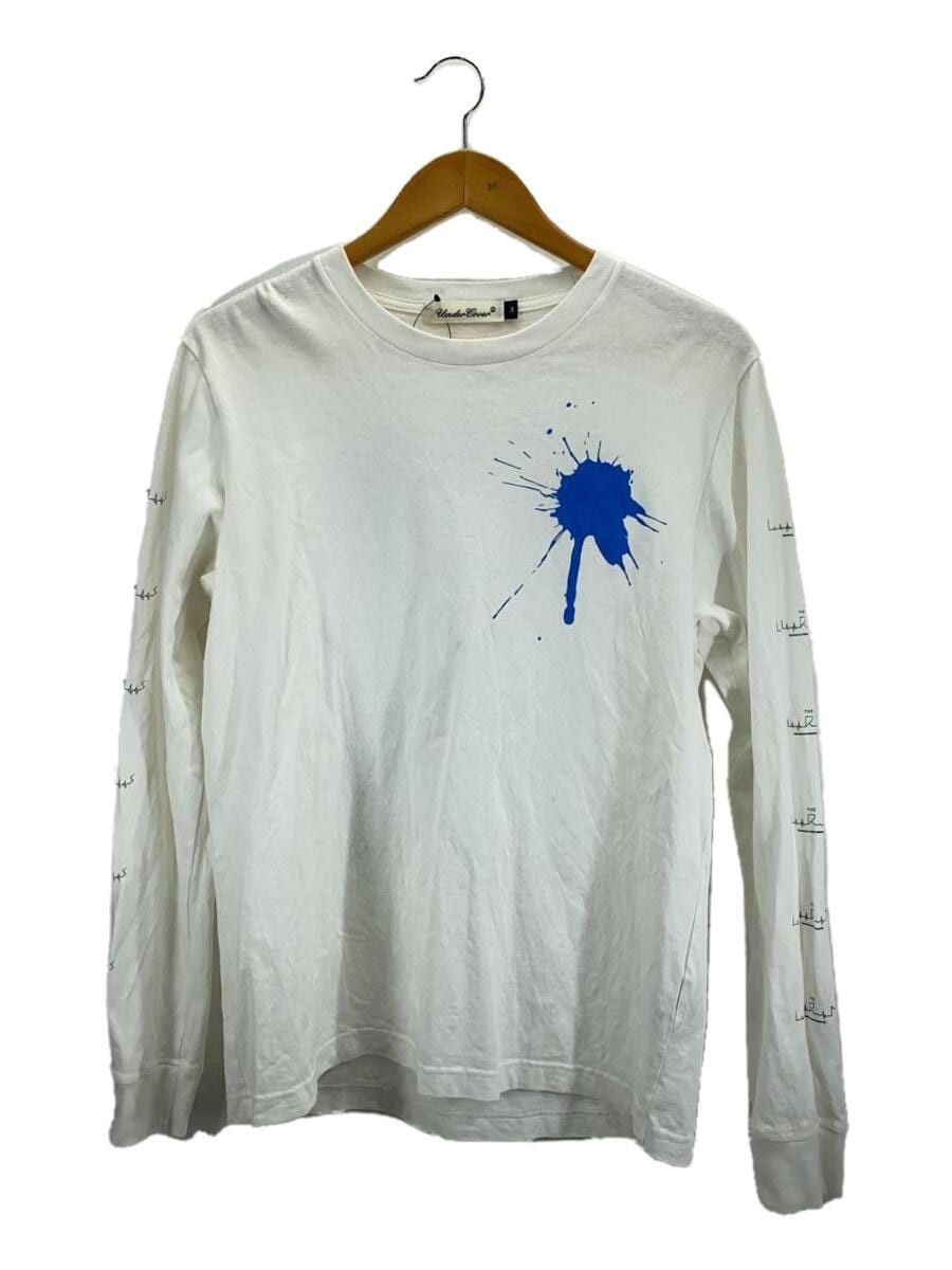 image of Undercover Splat Longsleeve in White, Men's (Size Large)
