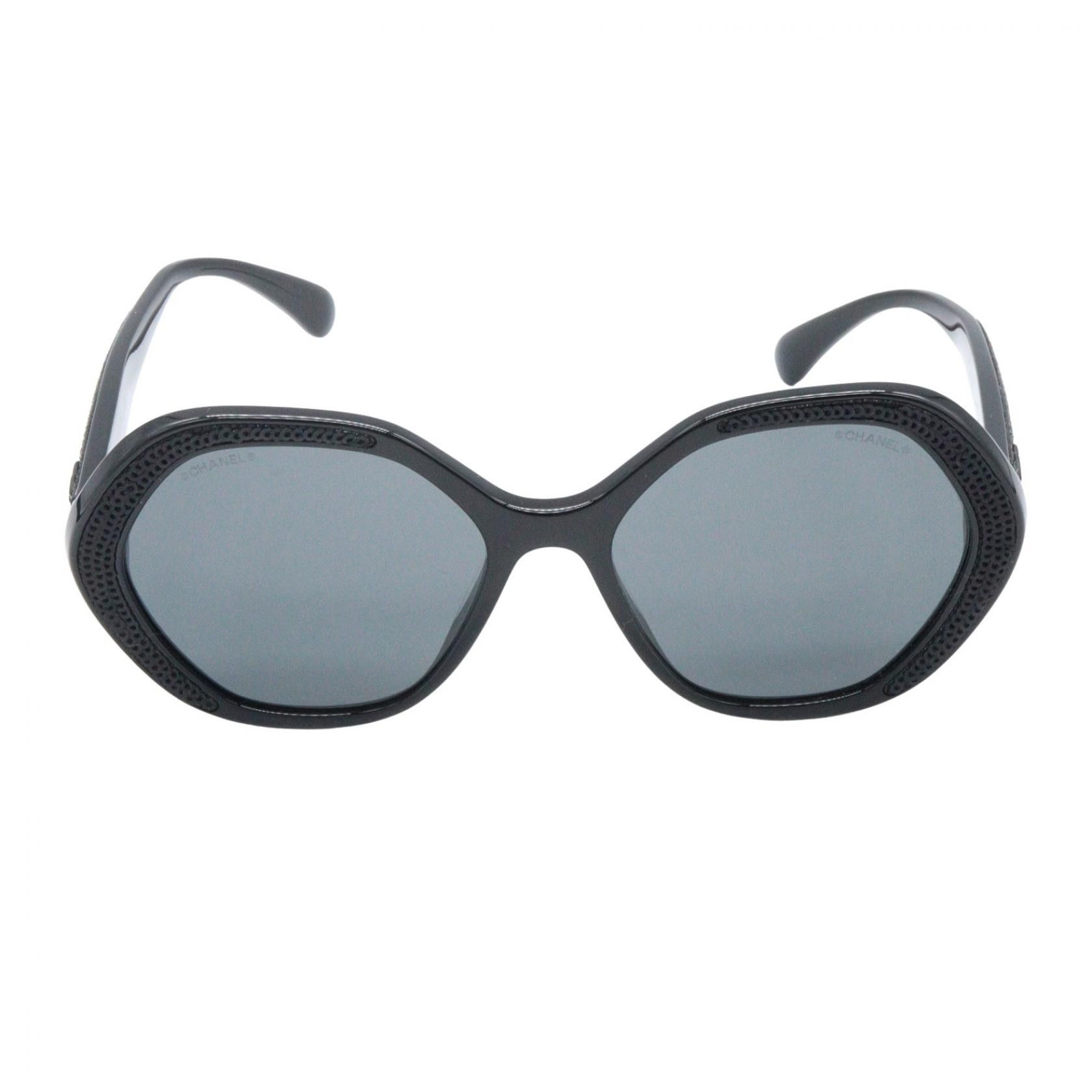 Chanel Chanel CHANEL Acetate Sunglasses Textile Sunglasses 5451A888S4 DUTY FREE for USA Size ONE SIZE - 1 Thumbnail