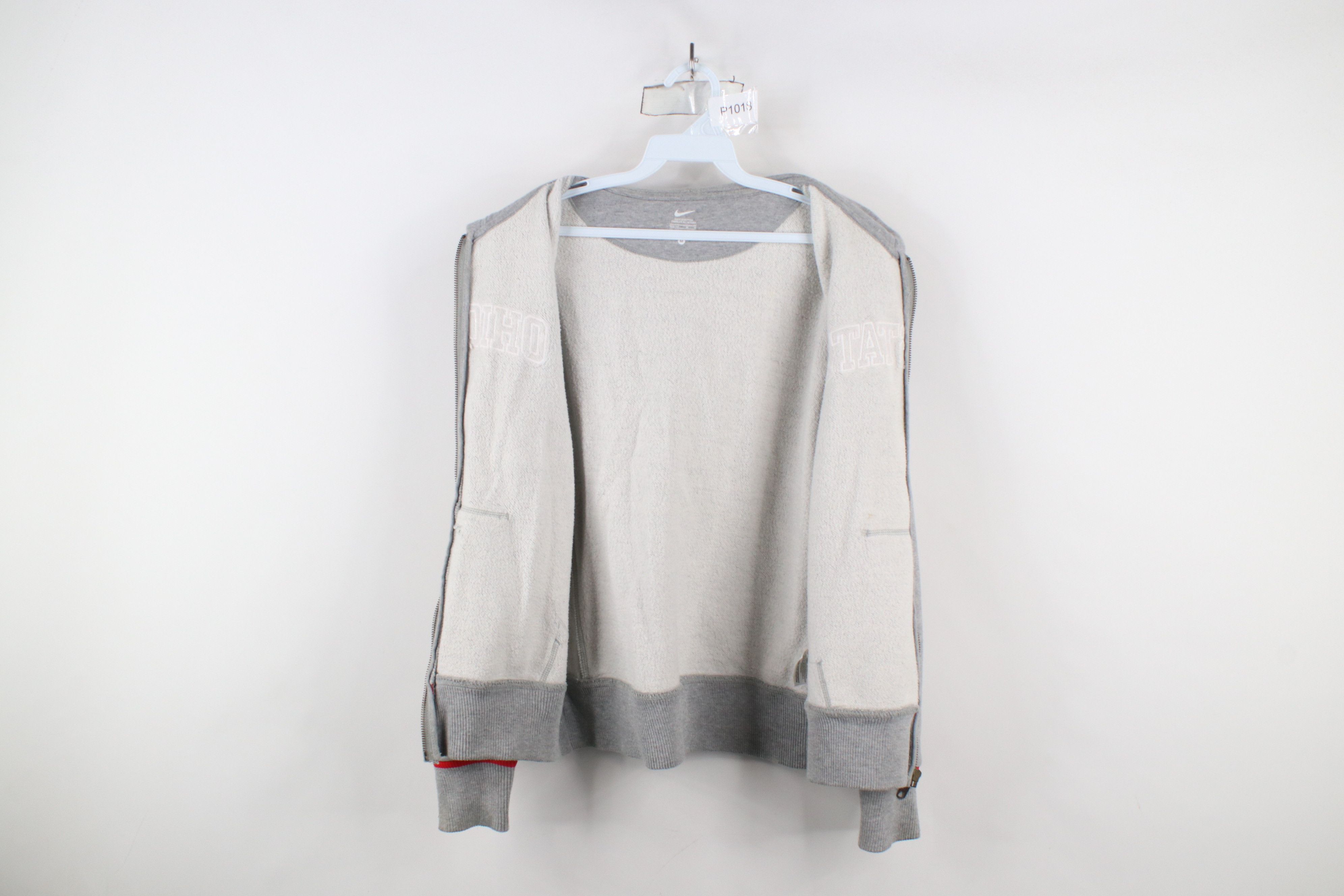 Nike × Vintage Vintage Nike Mini Swoosh Ohio State University Zip Hoodie Size M / US 6-8 / IT 42-44 - 10 Thumbnail