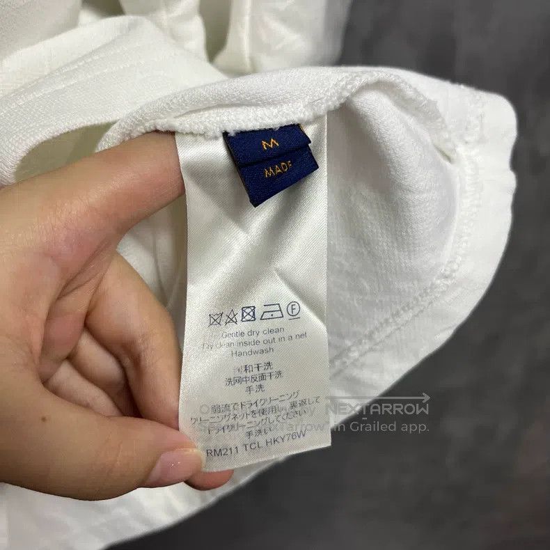Louis Vuitton Louis Vuitton White Doll Hanging Crew Neck Short Sleeve T- Size US M / EU 48-50 / 2 - 4 Thumbnail