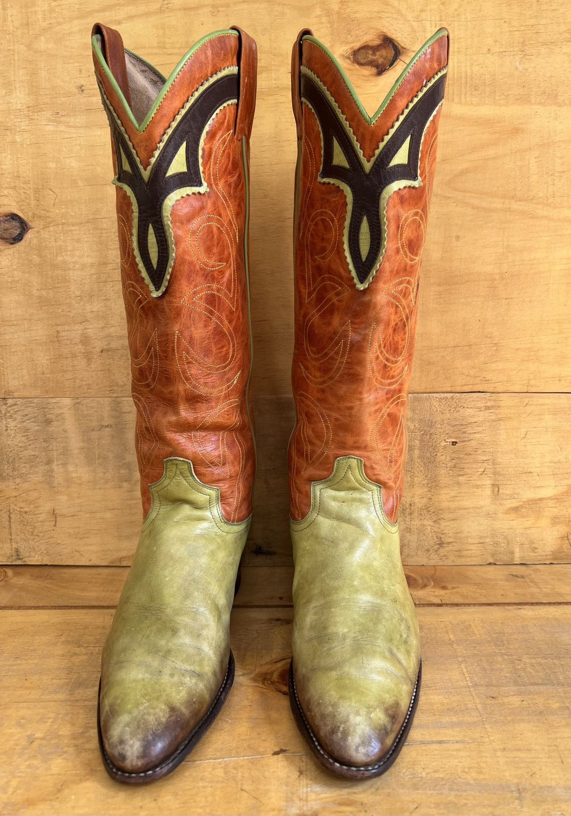 Sendra × Vintage Sendra Vintage Cowboy Boots Mens US 8 | EU 41 / UK 7.5 Size US 8 / IT 38 - 5 Thumbnail