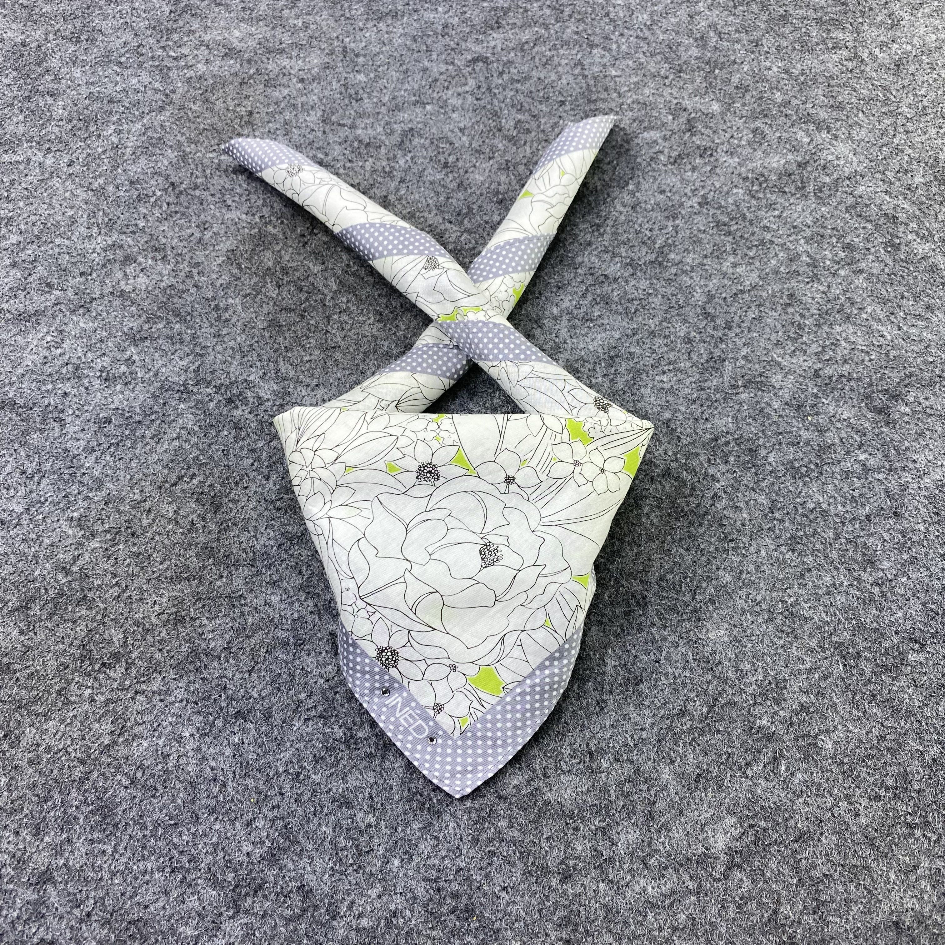 Yohji Yamamoto Ined Handkerchief / Bandana / NeckerchieB2243 Size ONE SIZE - 2 Thumbnail
