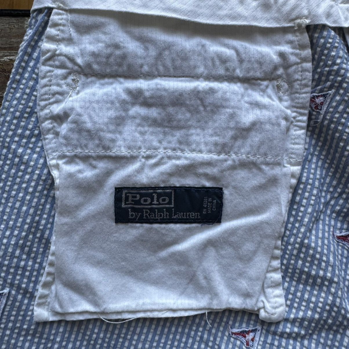 Polo Ralph Lauren Polo by Ralph Lauren Seersucker Pants Size US 34 / EU 50 - 3 Thumbnail