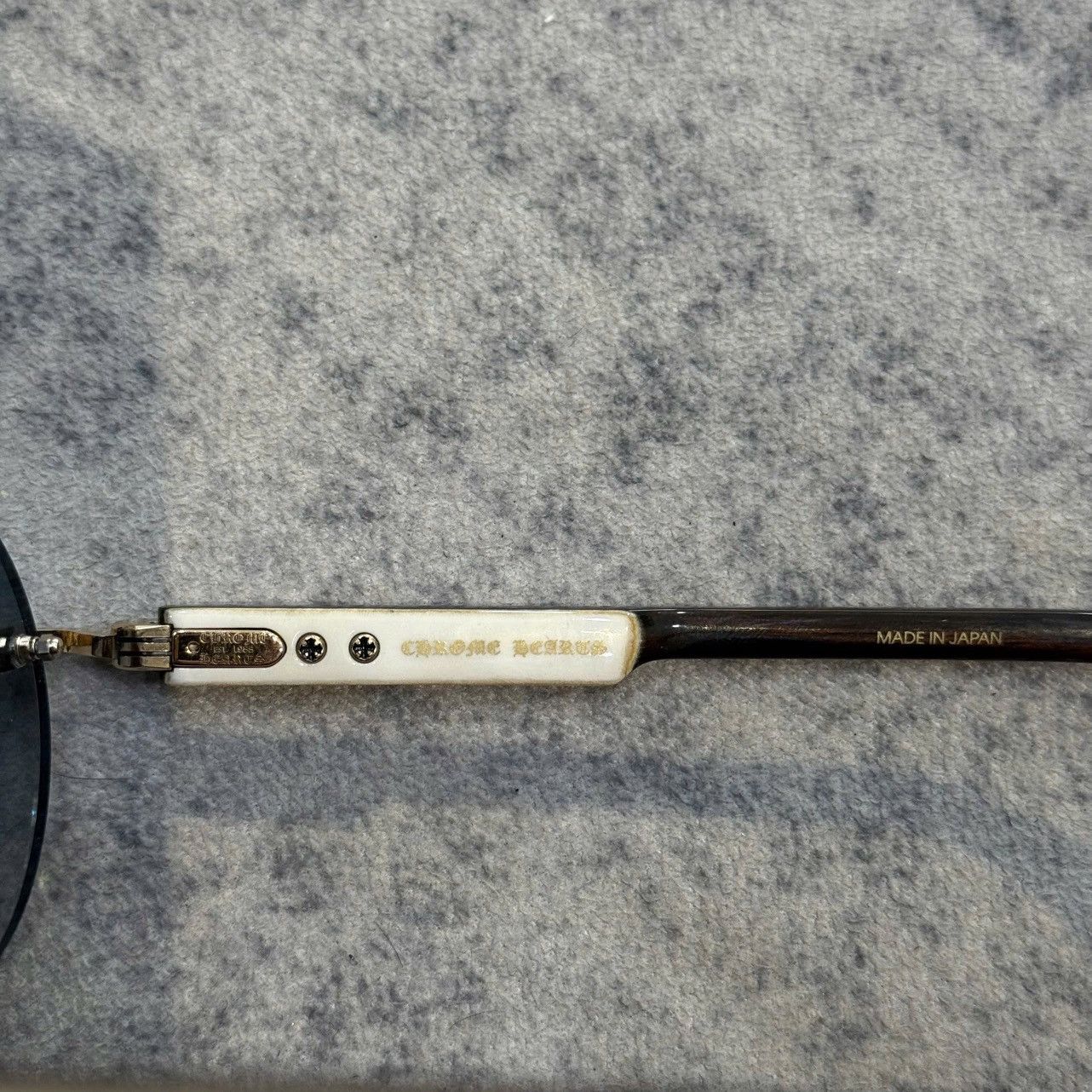 Chrome Hearts CHROME HEARTS DEEP III Gold -White Ebony Piano Varnish-Sun Size ONE SIZE - 5 Thumbnail