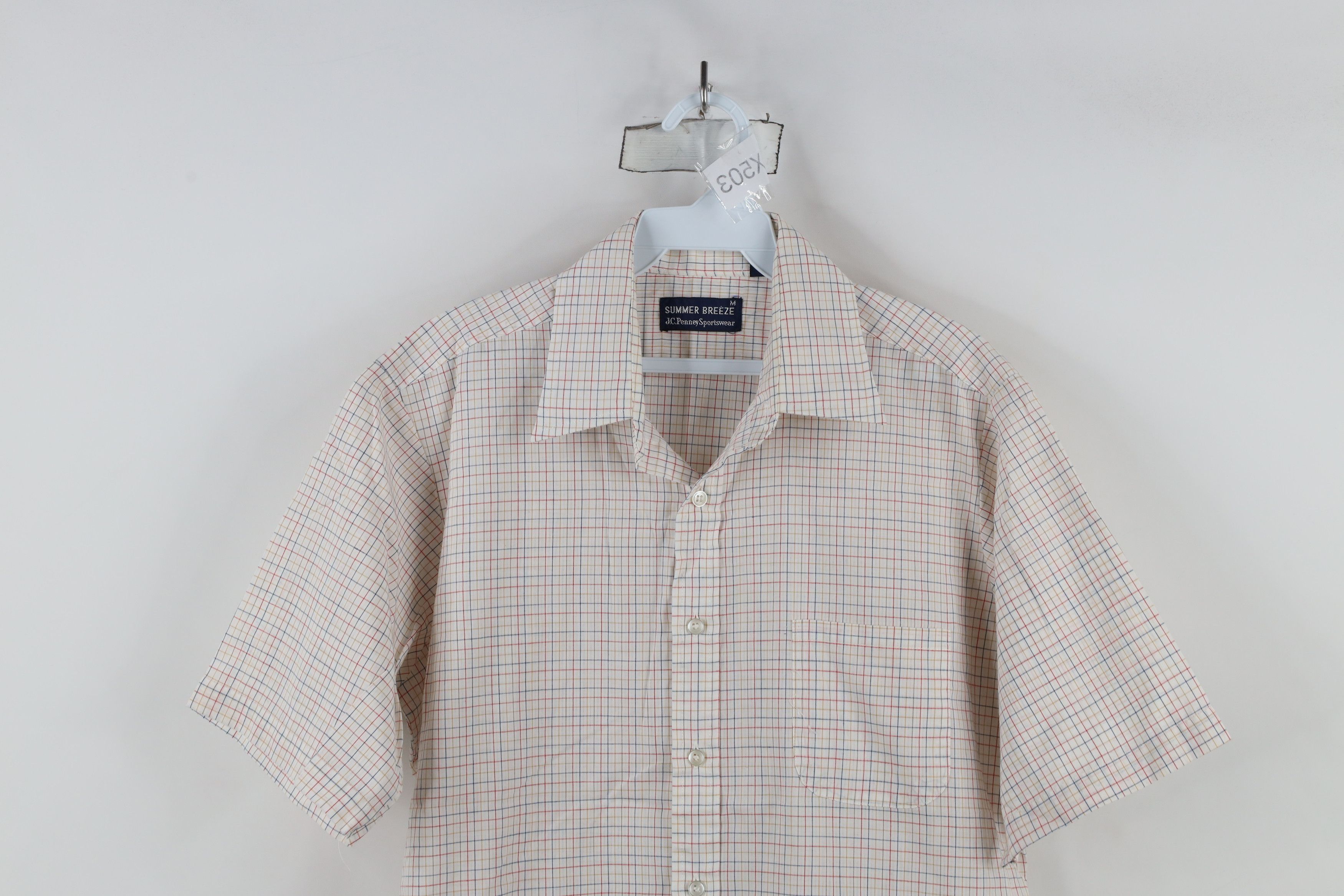 Vintage Vintage 70s Streetwear Rainbow Short Sleeve Button Shirt Size US M / EU 48-50 / 2 - 2 Thumbnail