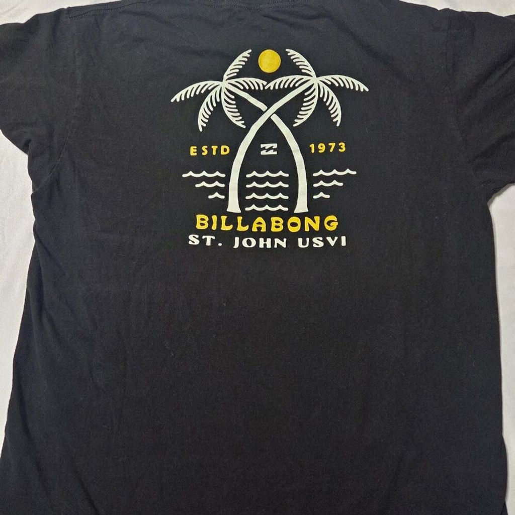 Billabong Billabong T-Shirt-y2k Trendy St.John USVI Palm Trees Size MD Size US L / EU 52-54 / 3 - 2 Thumbnail