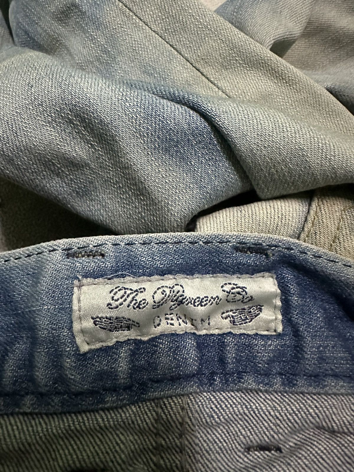 Japanese Brand The digreen.co tye dye stright cut Jeans Size US 33 - 6 Thumbnail