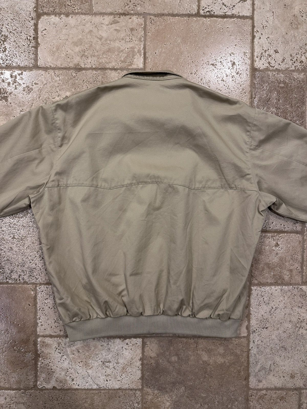 Miu Miu Miu Miu Khaki / Biege Chino Cord Logo Blouson Bomber Jacket Size US M / EU 48-50 / 2 - 13 Thumbnail
