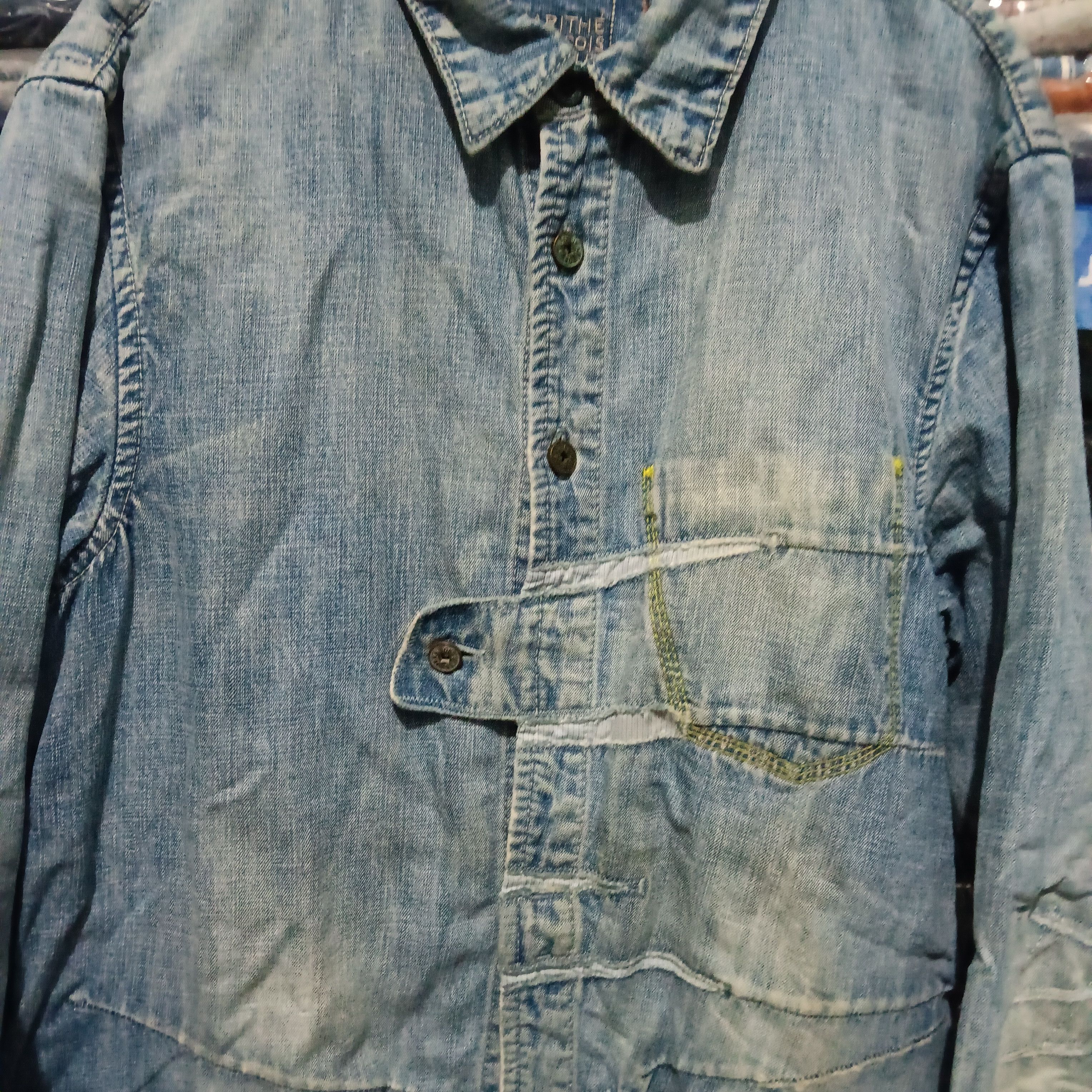 Marithe + Francois Girbaud Marithe francois girbaud denim jacket Size US L / EU 52-54 / 3 - 4 Thumbnail