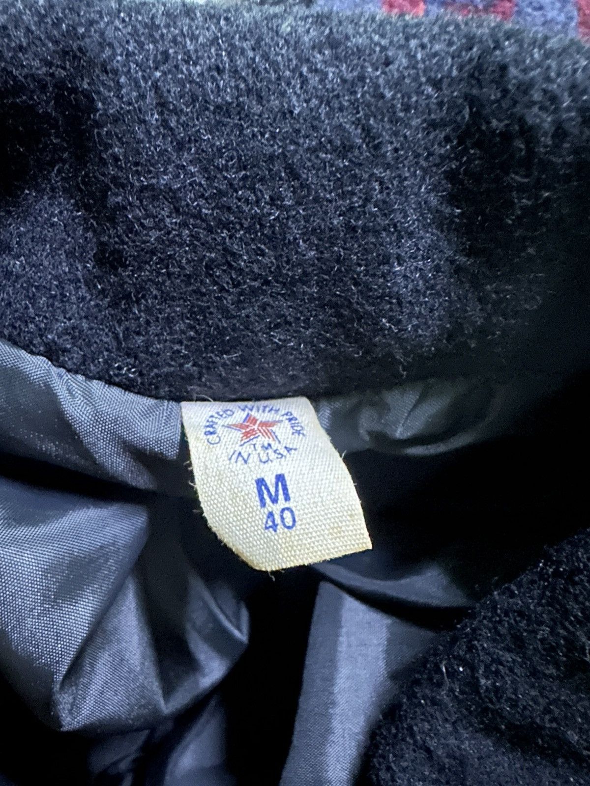 Vintage Vintage 80s Native wool bomber jacket Size US M / EU 48-50 / 2 - 6 Thumbnail