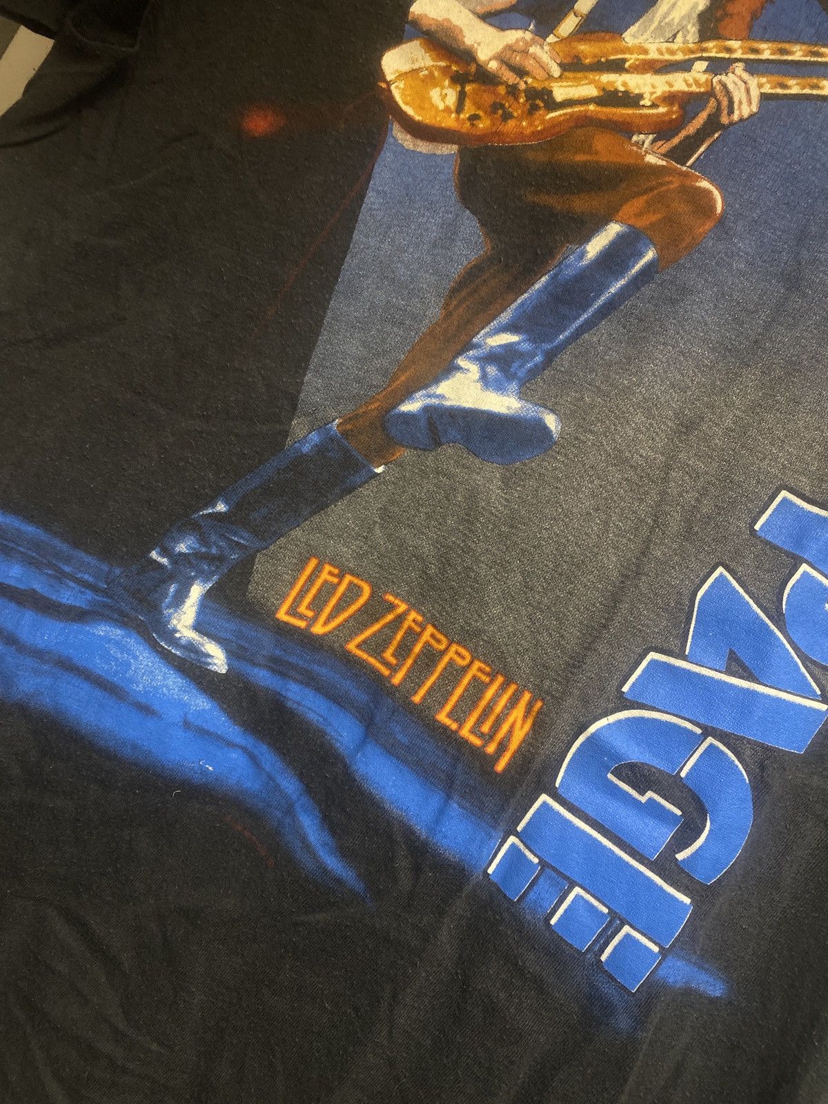 Led Zeppelin Jimmy page rare led zeppelin under license 80s tee Size US L / EU 52-54 / 3 - 5 Thumbnail