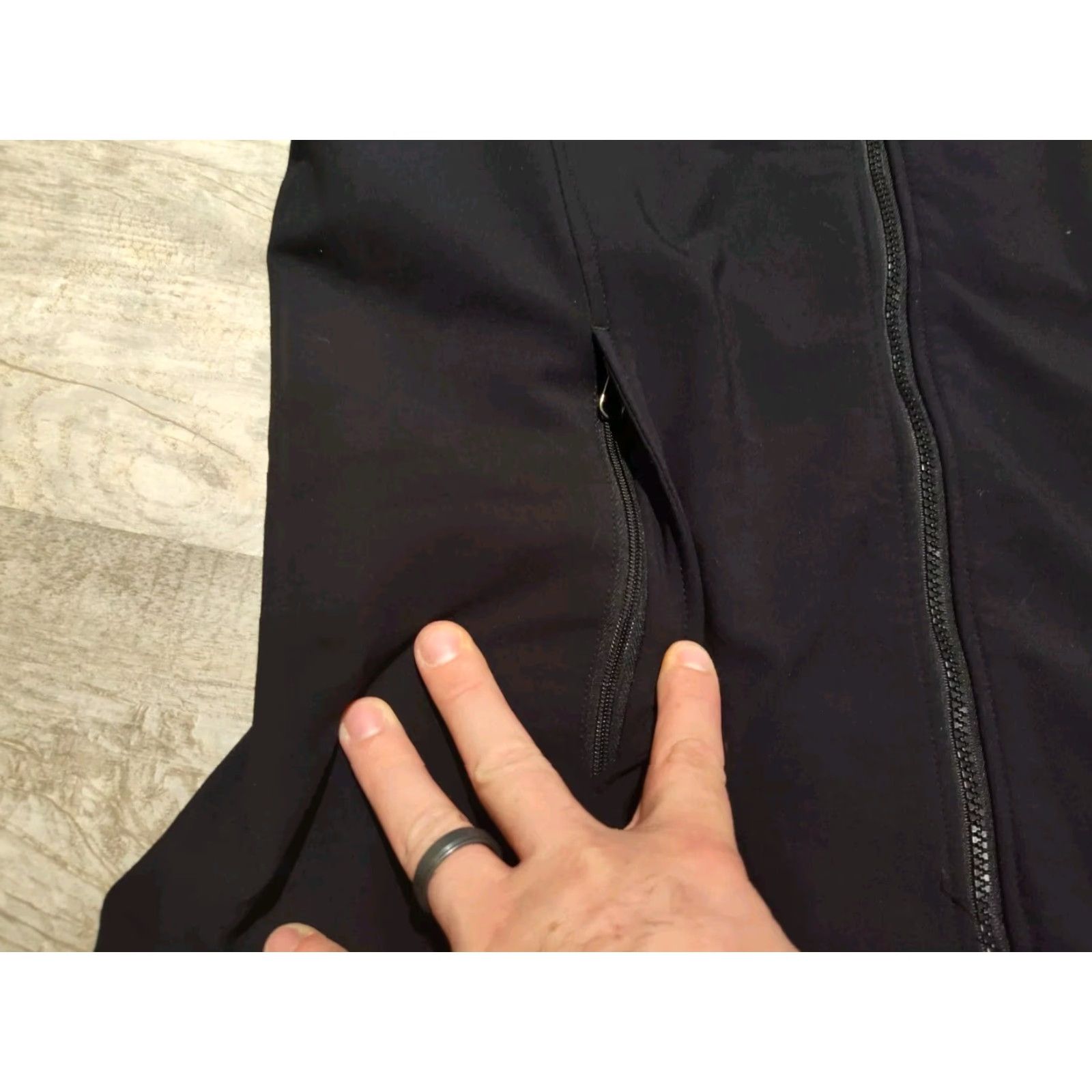 Marmot Marmot Women's Jacket L Black Fleece Lined Full Zip 3XDry Outdoor Size L / US 10 / IT 46 - 3 Thumbnail
