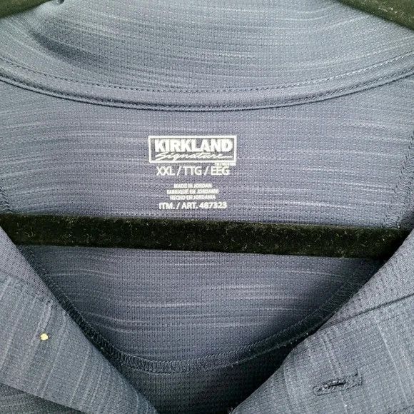 Kirkland Signature Short Sleeve Performance Polo Size US XXL / EU 58 / 5 - 7 Thumbnail