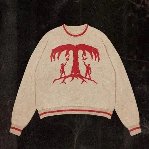Japanese Brand × Vintage Vintage Knitted Y2K Stars Pattern Sweater Winter Harajuku Size US L / EU 52-54 / 3 - 4 Thumbnail