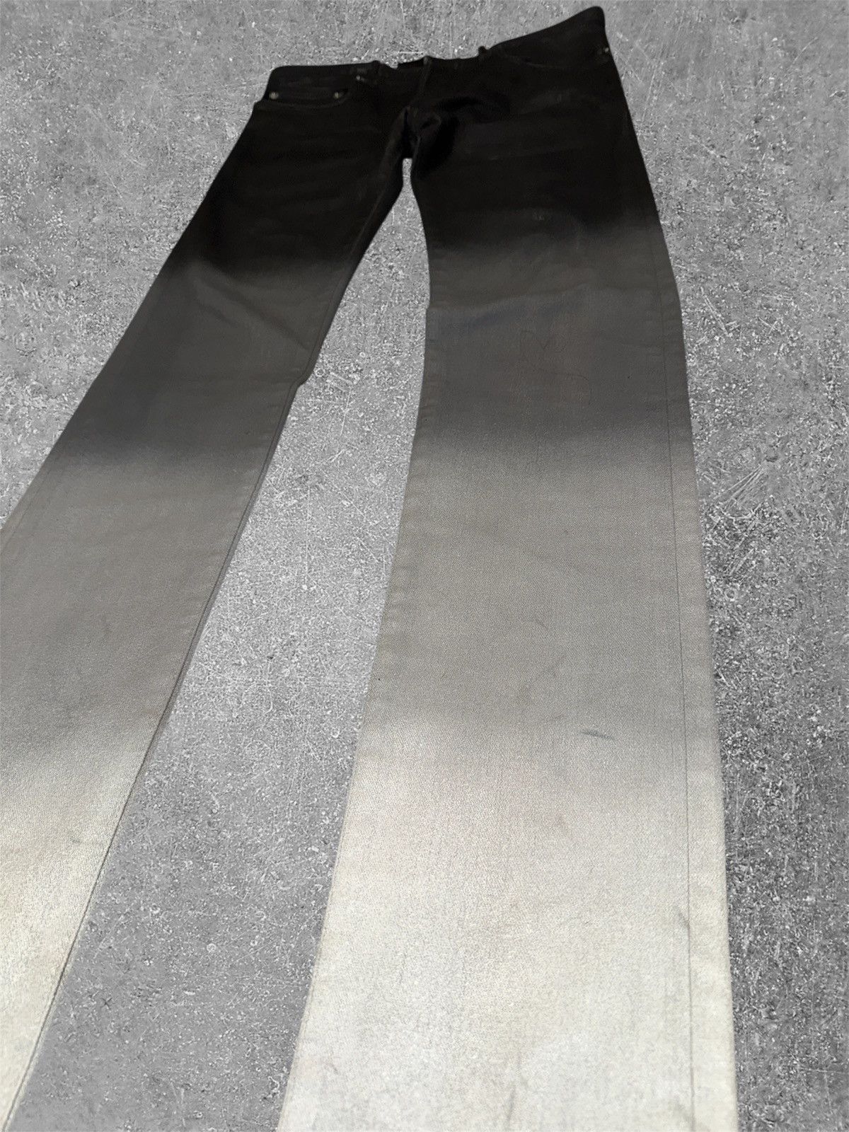 Dior Dior waxed gradient denim by kriss van Size US 27 - 4 Thumbnail