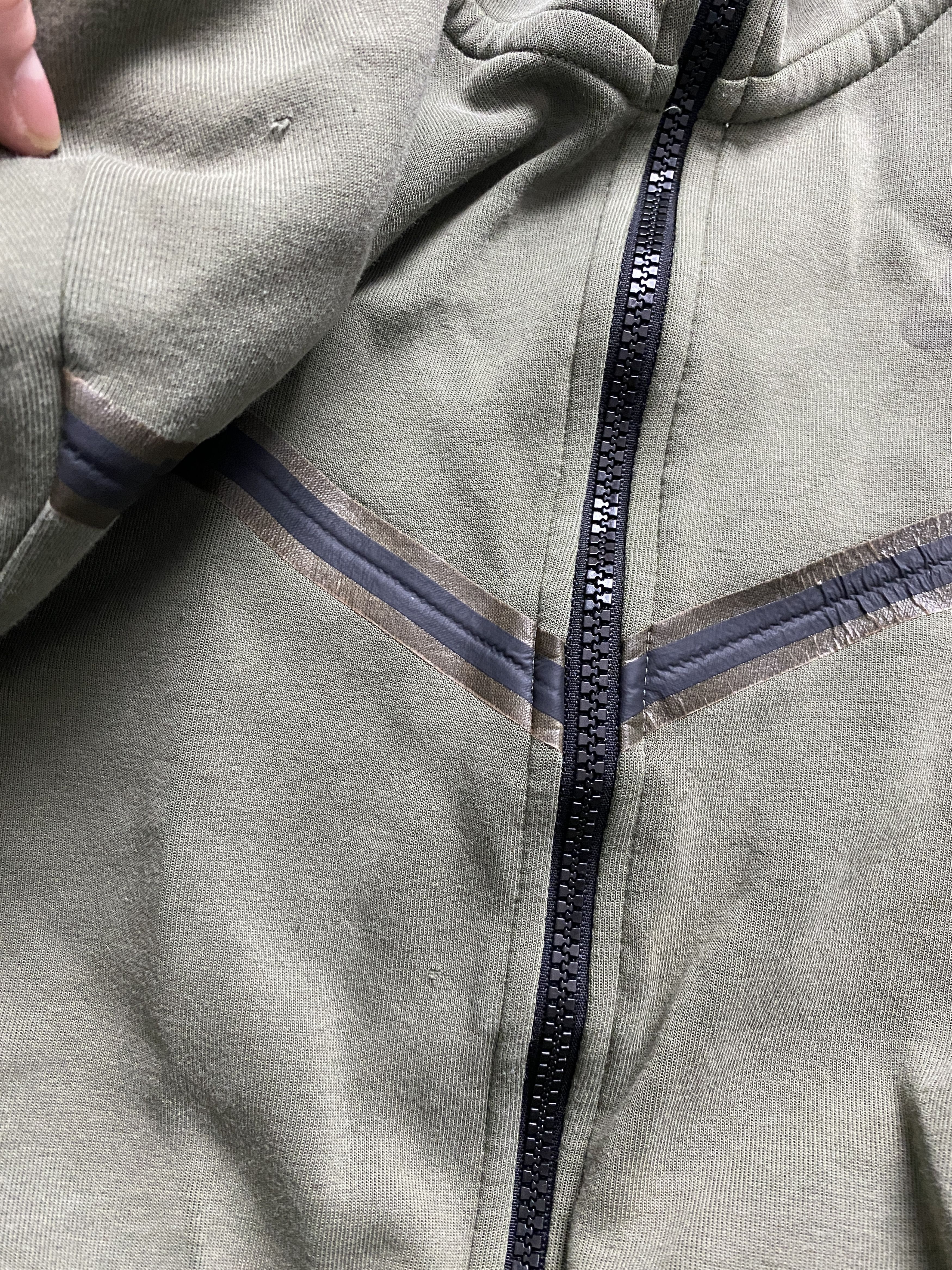 Nike Nike tech fleece zip-up hoodie drill drip trap Size US XS / EU 42 / 0 - 8 Thumbnail