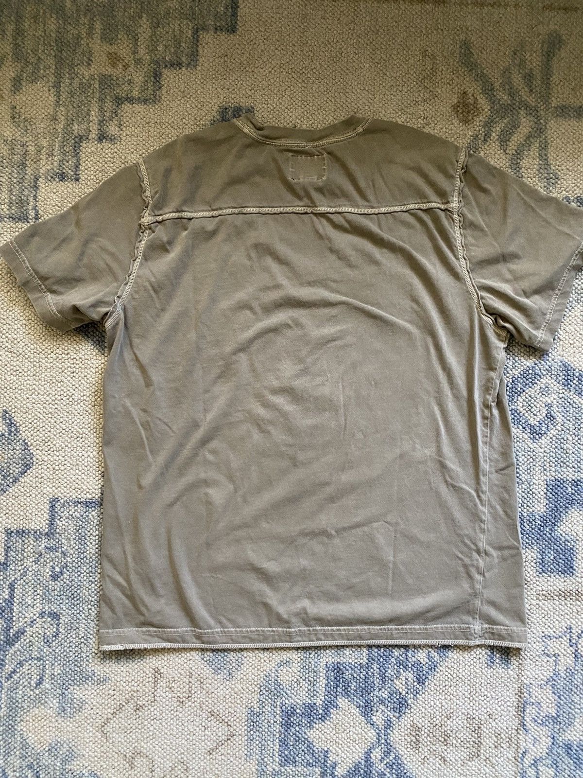 Nautica Nautica jeans brown inside out tee XL Size US XL / EU 56 / 4 - 3 Thumbnail