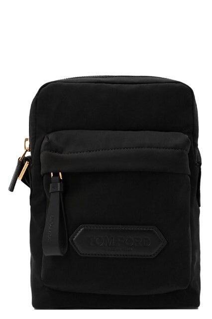 TOM FORD Black Nylon Crossbody Bag New & Authentic