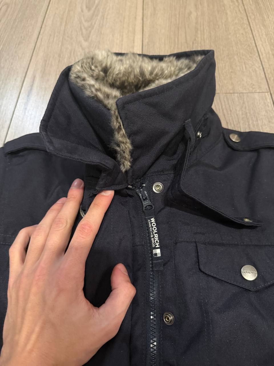Woolrich Woolen Mills woolrich jacket parka womens size s black regular Size S / US 4 / IT 40 - 5 Thumbnail