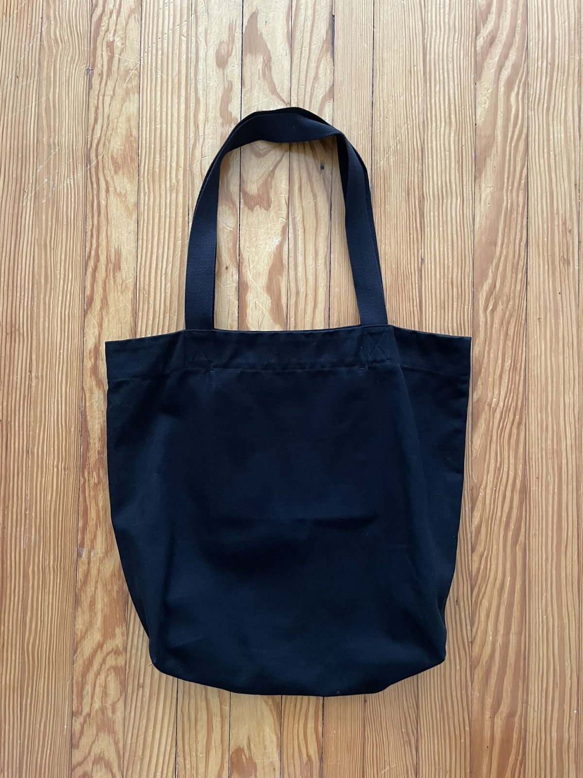 Yohji Yamamoto Yohji Pour Homme Embroidered String Tote Bag Black Size ONE SIZE - 2 Thumbnail