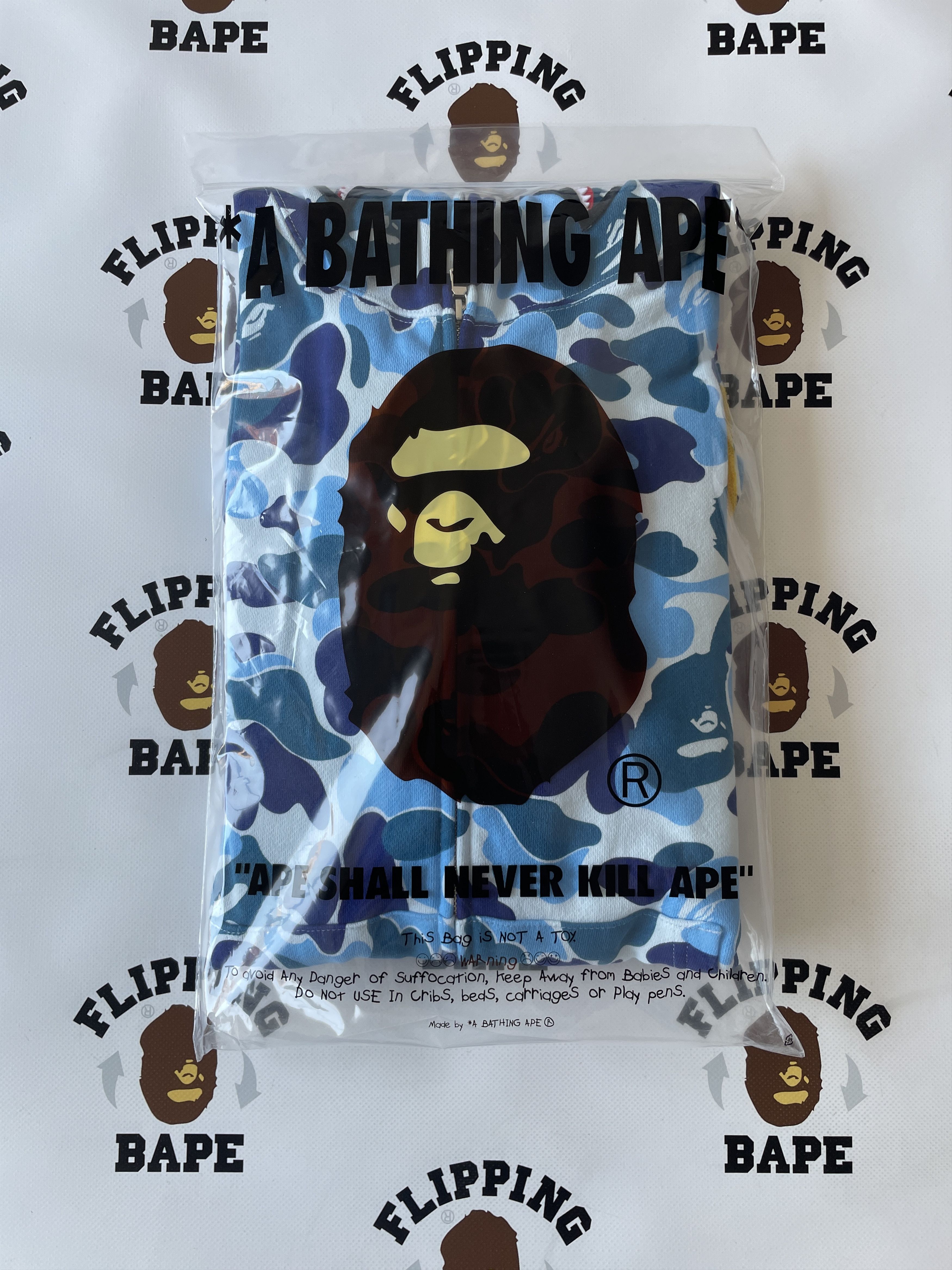 Bape BAPE ABC CAMO SHARK FULL ZIP HOODIE (PONR 2024) Size US M / EU 48-50 / 2 - 10 Thumbnail