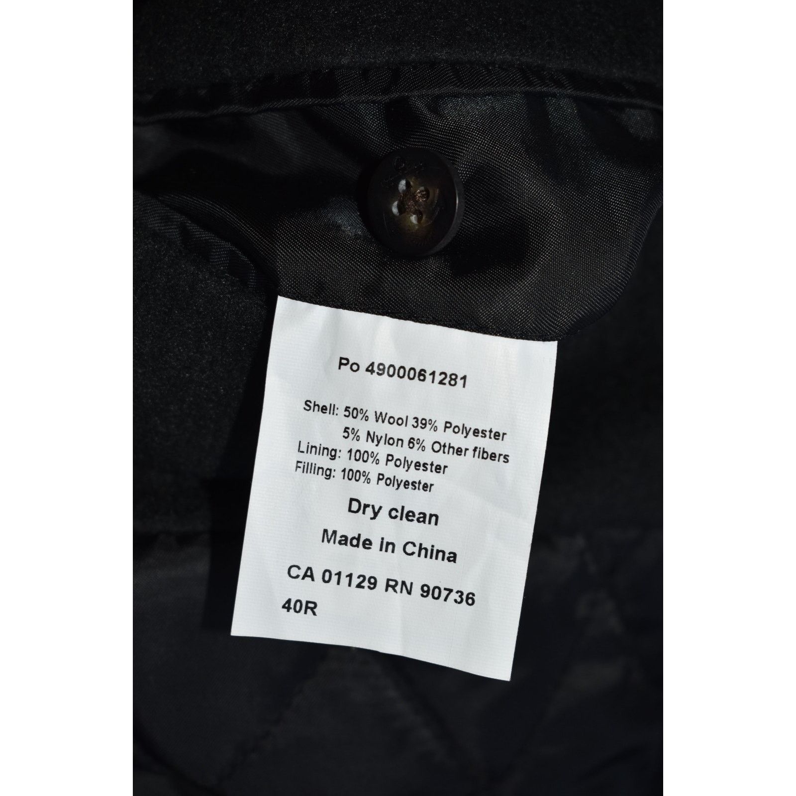 Lauren Ralph Lauren NEW RALPH LAUREN Luke Wool Blend Double Breasted Peacoat 40R Size US XXS / EU 40 - 8 Thumbnail