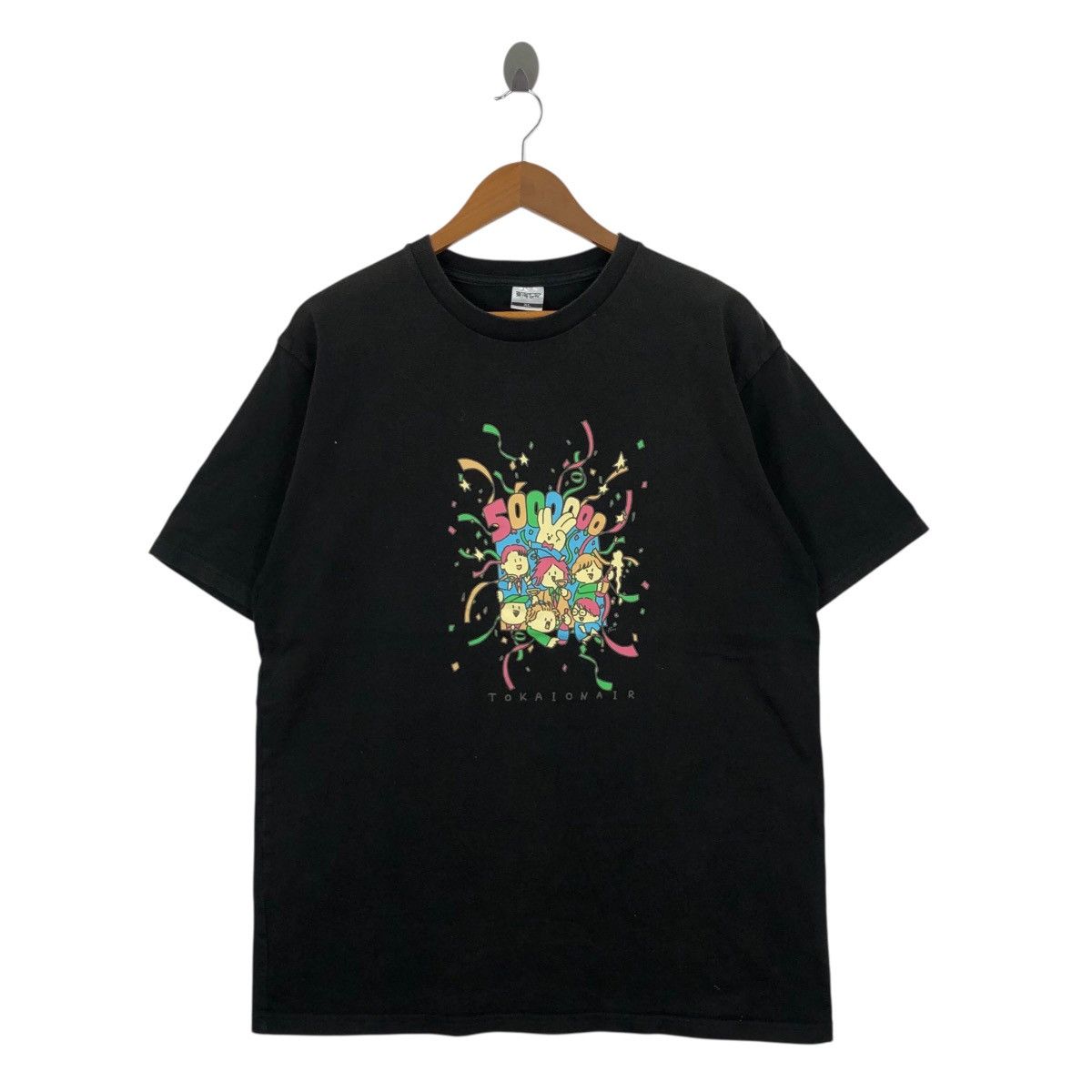 Japanese Brand Tokai On Air 5 Million People T-shirt XL size Size US XL / EU 56 / 4 - 1 Thumbnail