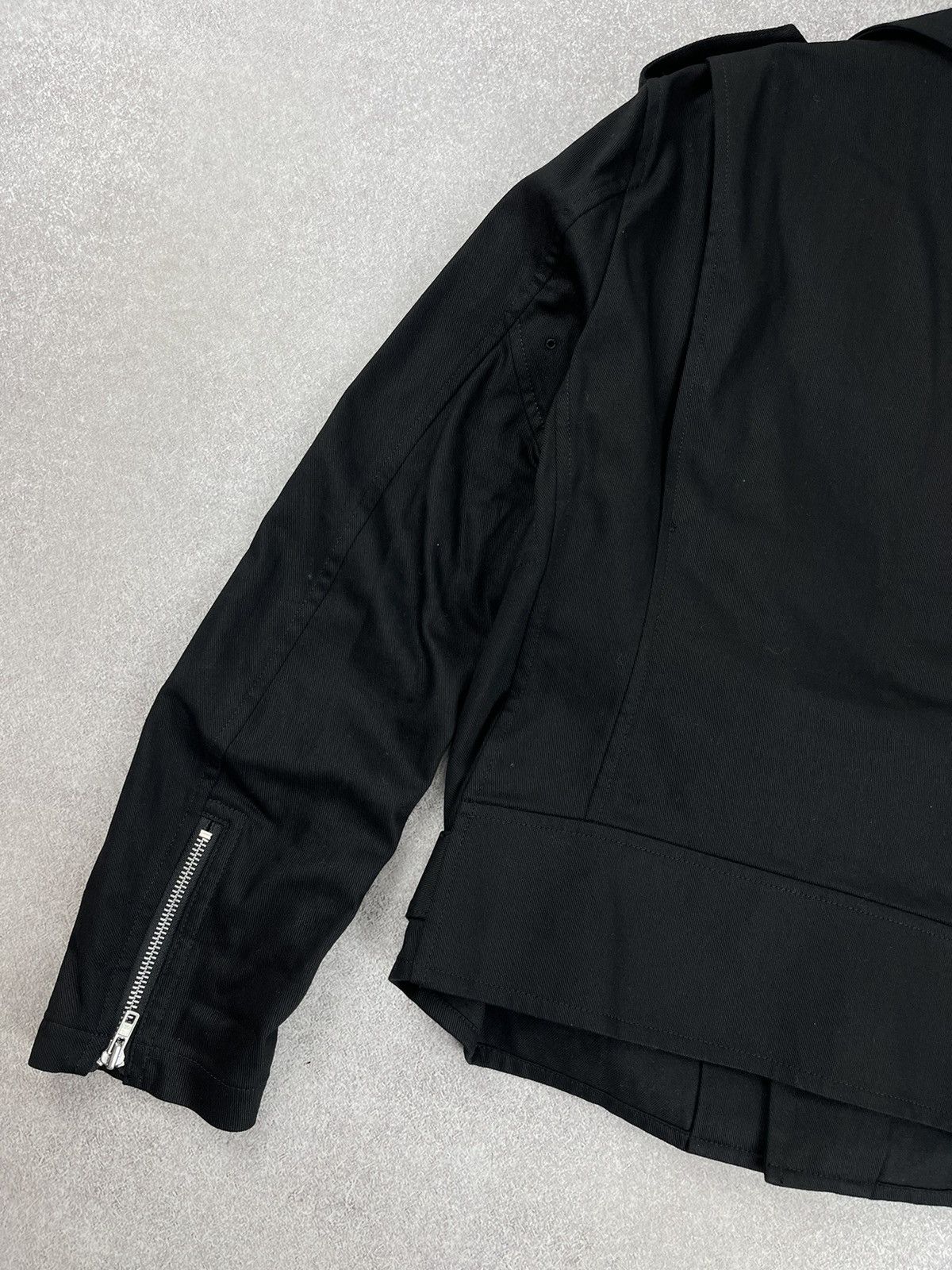 Comme des Garcons × Comme des Garcons Black × Japanese Brand Comme des Garcons Black Bondage Biker Moto Jacket Men’s Size US XL / EU 56 / 4 - 11 Thumbnail