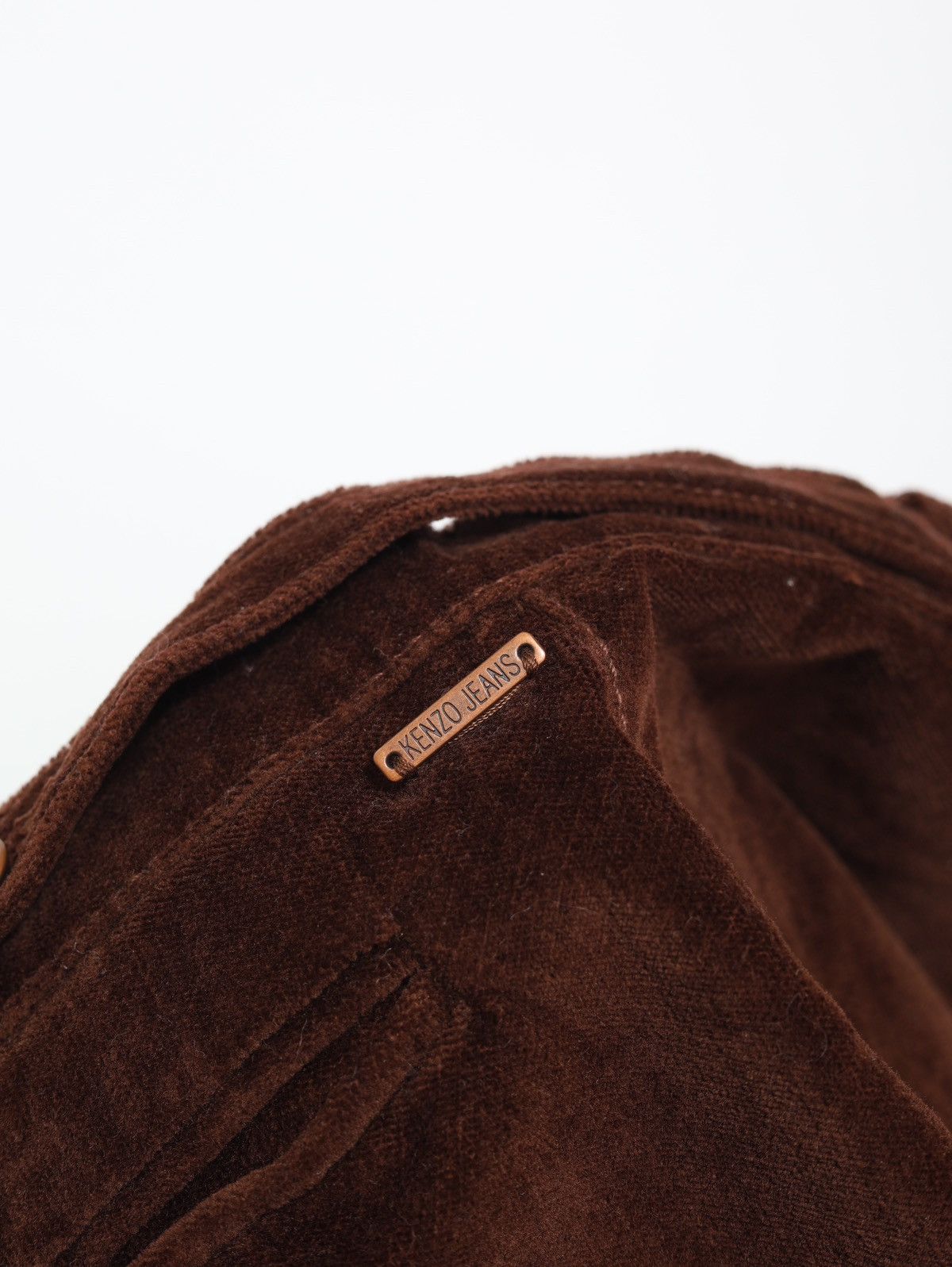 Kenzo Kenzo Jeans Vintage Corduroy Velvet Brown Skirt Size 30" / US 8 / IT 44 - 15 Thumbnail