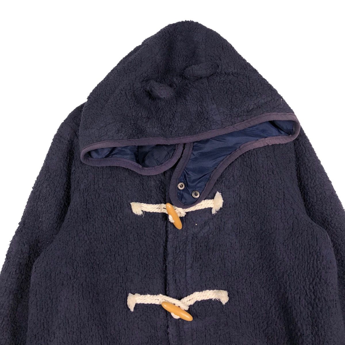 Japanese Brand 🔥Vintage Fleece Duffle Jacket DrugStore Issey Miyake Size US M / EU 48-50 / 2 - 3 Thumbnail