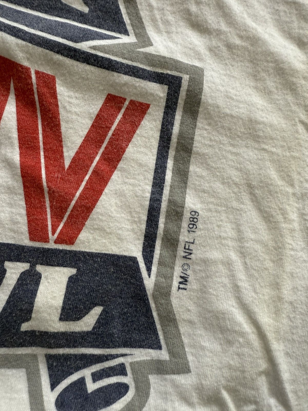 NFL Vintage 1989 Super Bowl T Shirt XL NFL Size US XL / EU 56 / 4 - 3 Thumbnail