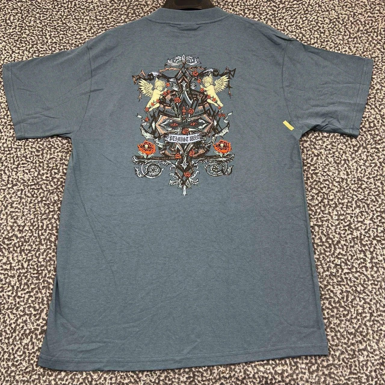 Tultex Vintage Optimist Wind Shirt Men L Crew Neck Cotton Size US L / EU 52-54 / 3 - 1 Thumbnail