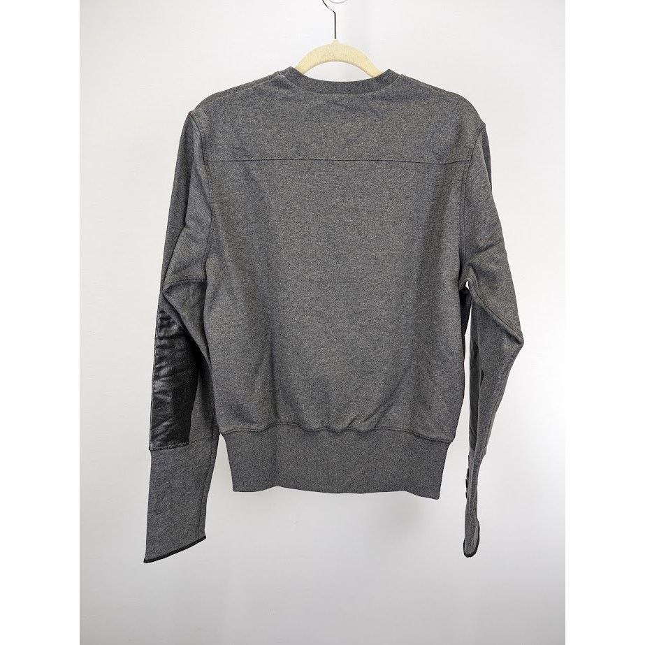 Alexander McQueen o1rshd1 Sweater / Jumper With Button Cuff in Gray Size US M / EU 48-50 / 2 - 12 Thumbnail