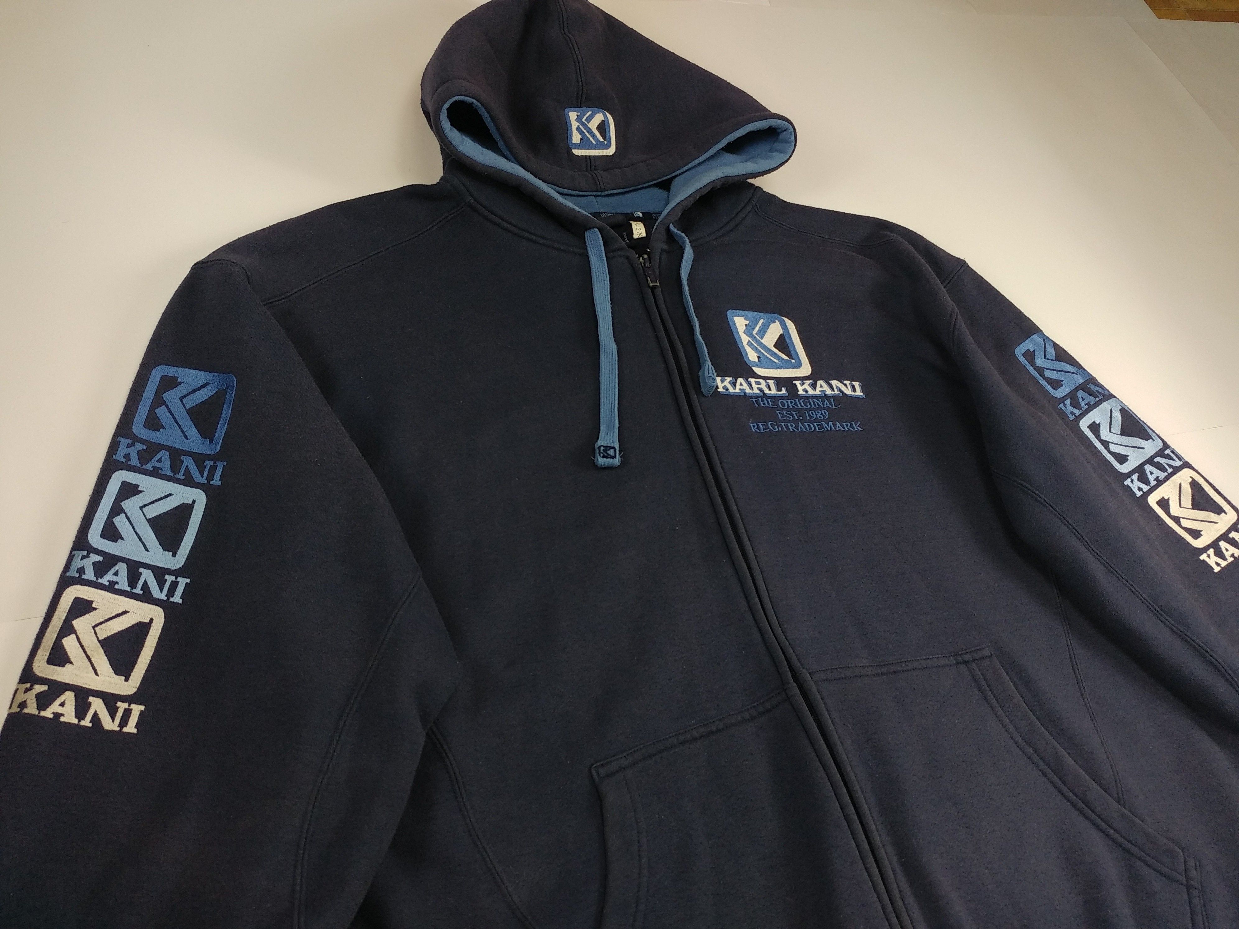 Karl Kani KARL KANI hoodie, Kani, vintage hip-hop sweatshirt, 90s XXL Size US XXL / EU 58 / 5 - 5 Thumbnail