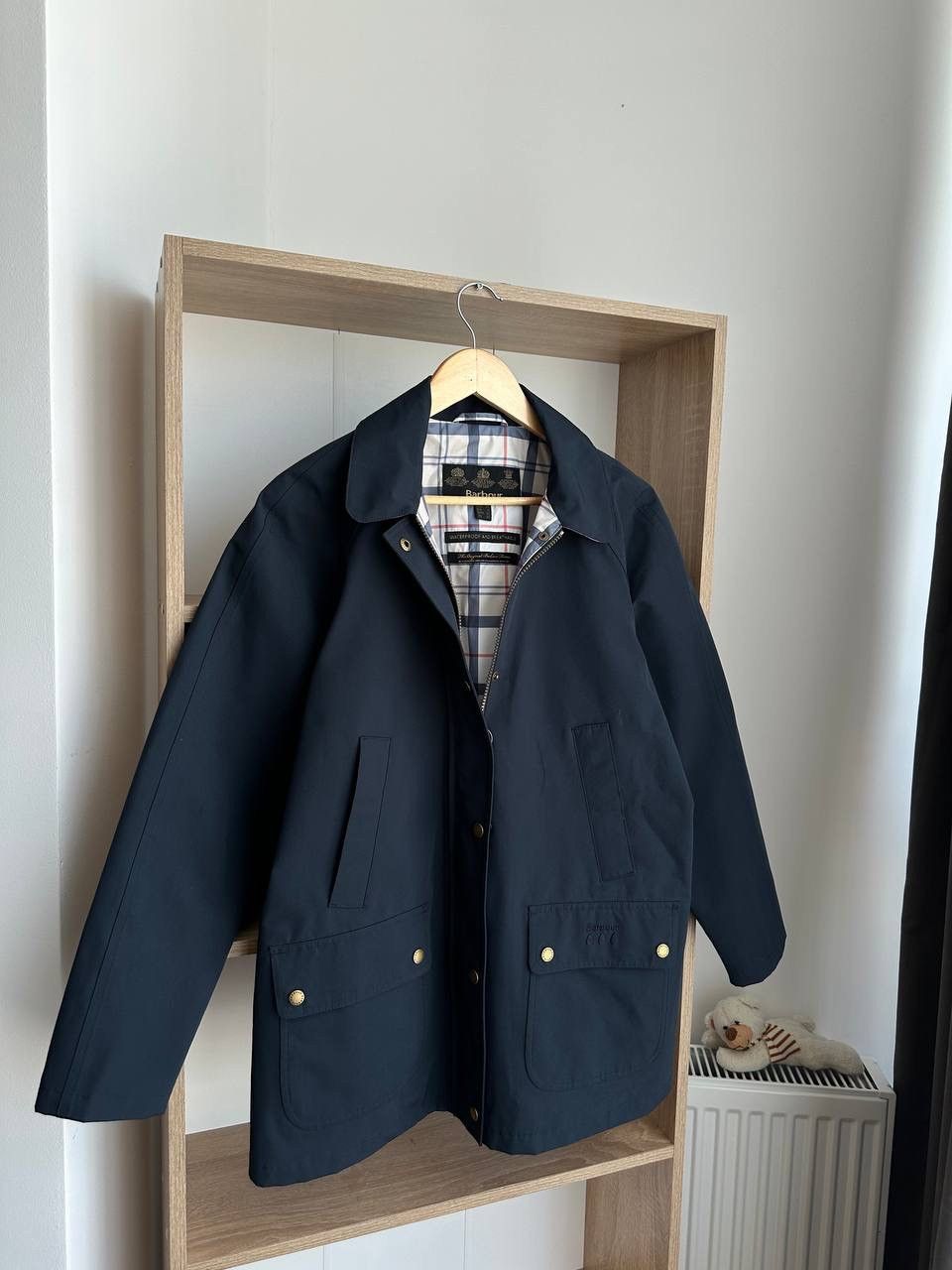 Barbour × Vintage Vintage Barbour Flurry Blue Weather Comfort Jacket Size US M / EU 48-50 / 2 - 10 Thumbnail