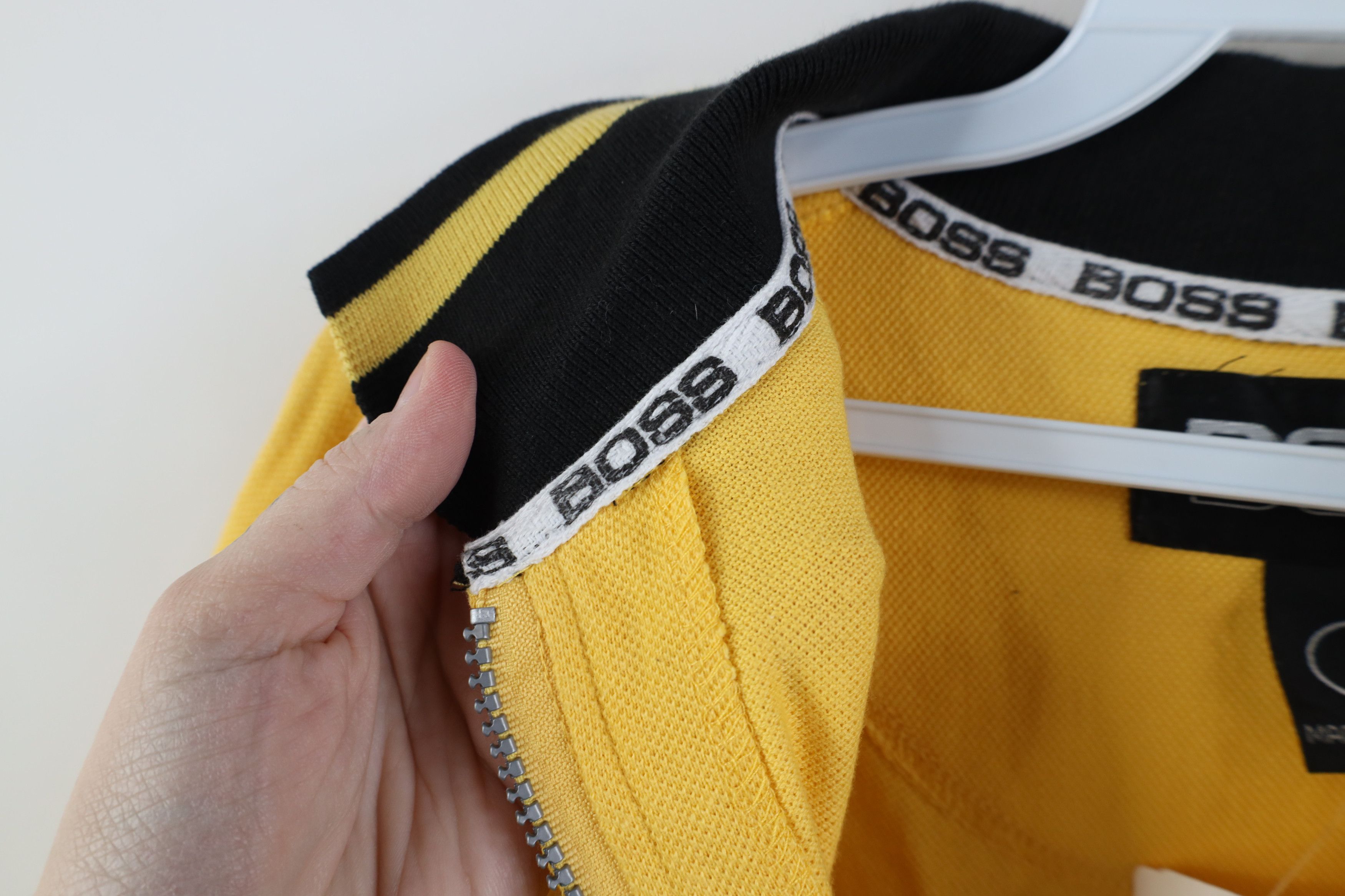 Vintage Deadstock Vintage 90s Y2K Streetwear Boss Half Zip Golf Polo Size US M / EU 48-50 / 2 - 7 Thumbnail