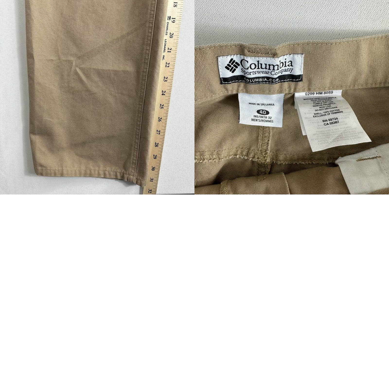 Vintage VINTAGE Columbia PHG Pants Men's 40 Brown Mid-Rise Straight Leg Hunting Performance Gear Size US 40 / EU 56 - 8 Thumbnail