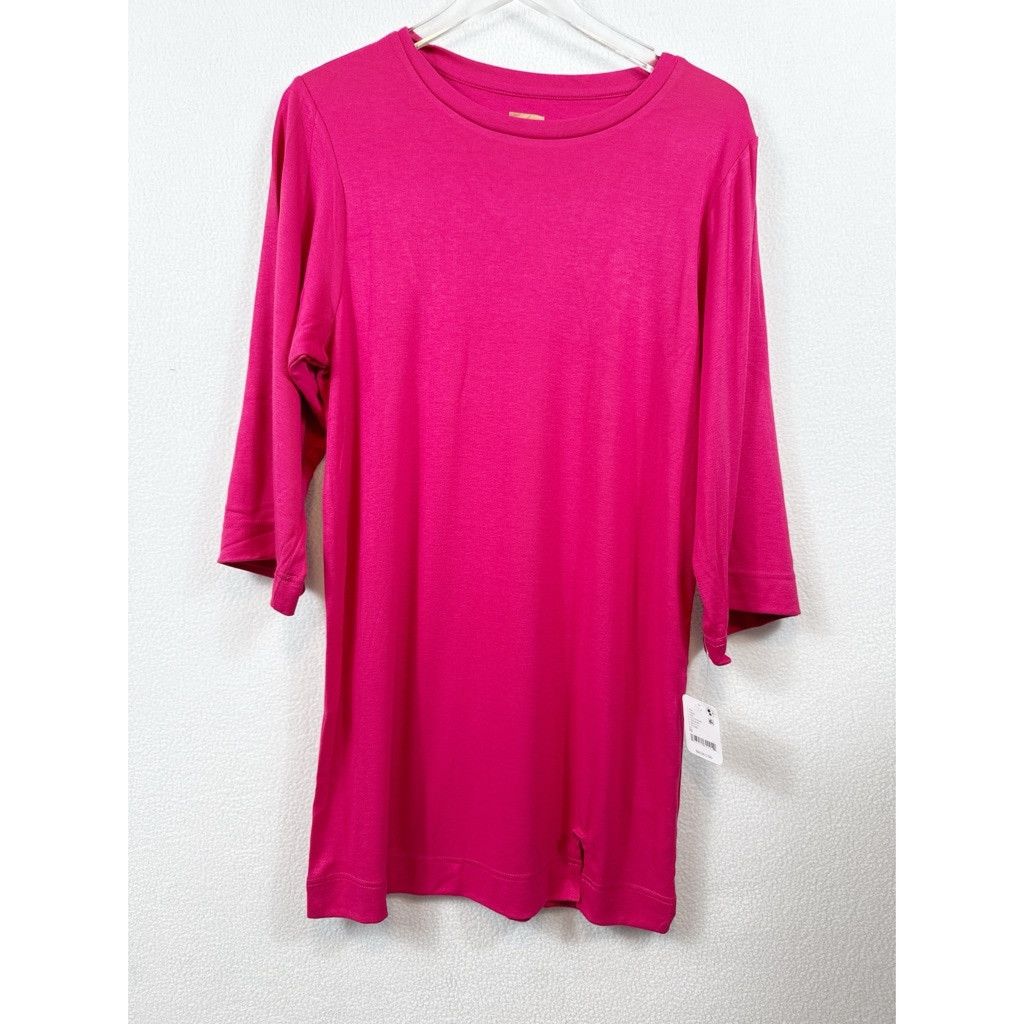 Free People NWT! Free-est by Free People Good Feels Tee Mini Pink M Size M / US 6-8 / IT 42-44 - 4 Thumbnail