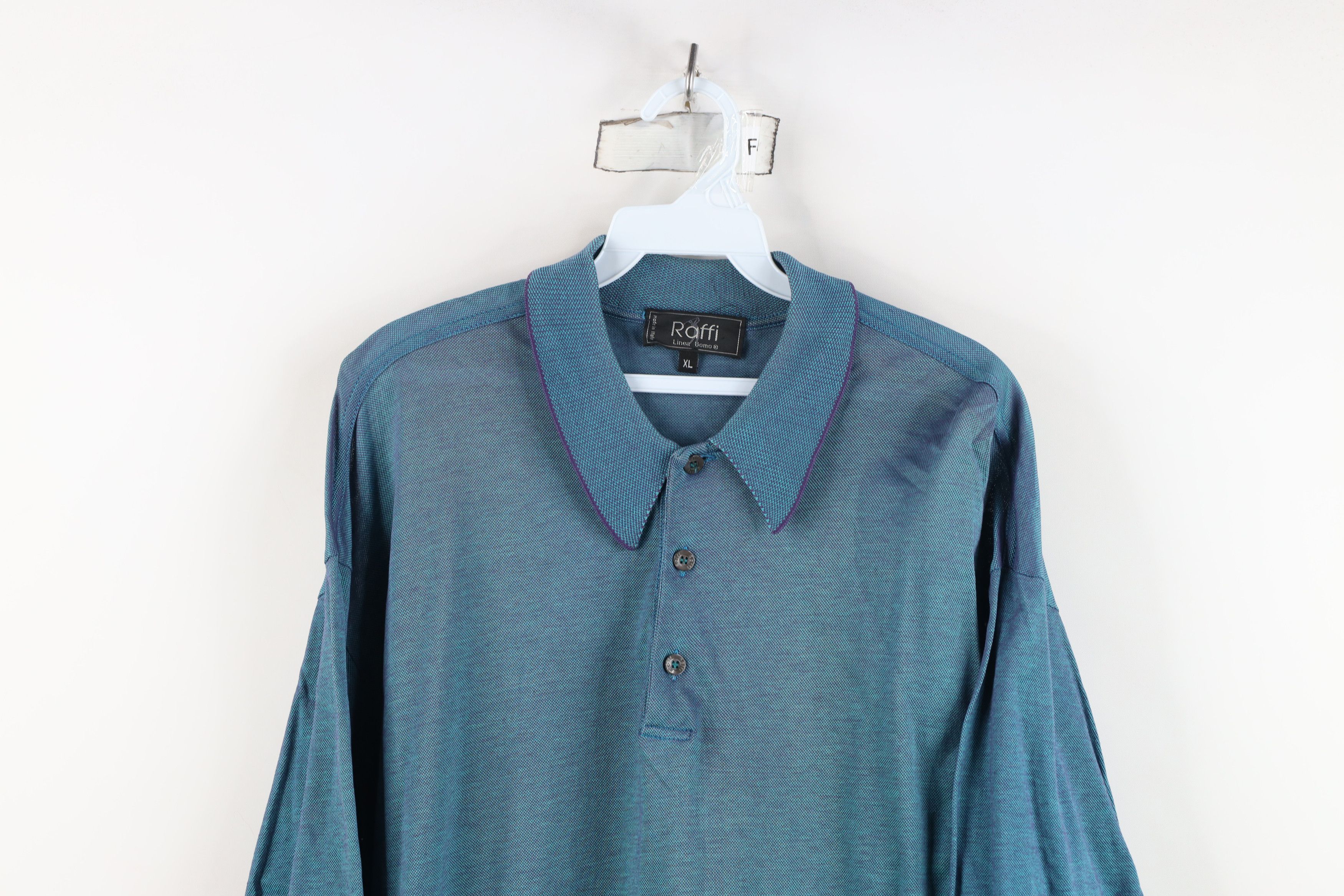 Vintage Vintage 90s Streetwear Chromatic Collared Golf Polo Shirt Size US XL / EU 56 / 4 - 2 Thumbnail
