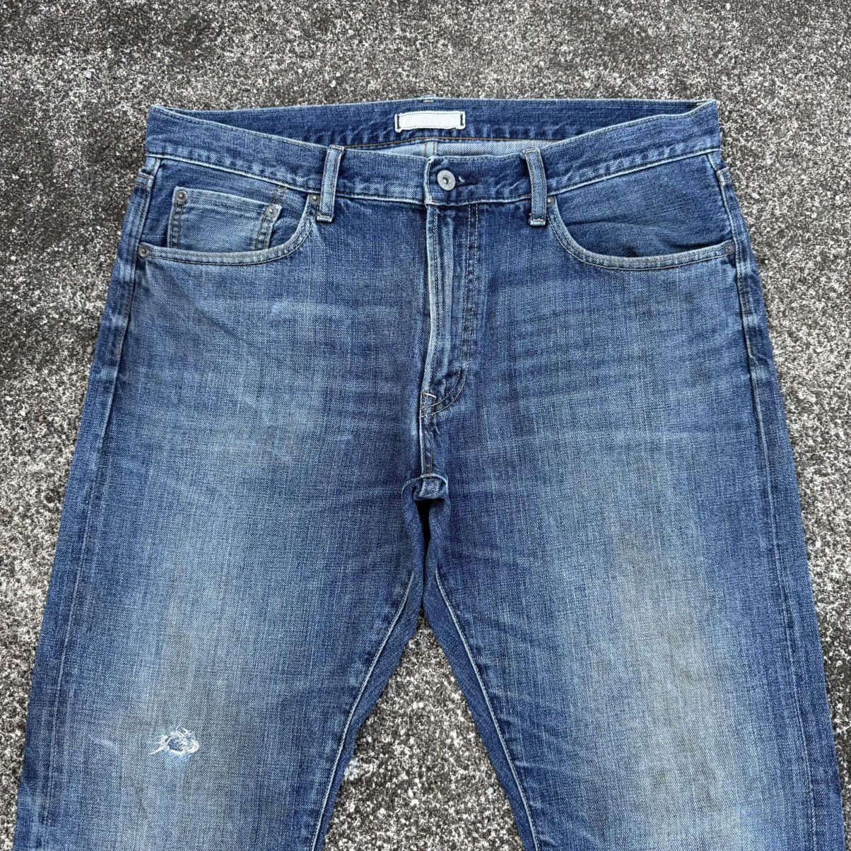 Japanese Brand VINTAGE JAPANESE SELVEGE DENIM FADED JEANS PANTS Size US 36 / EU 52 - 3 Thumbnail