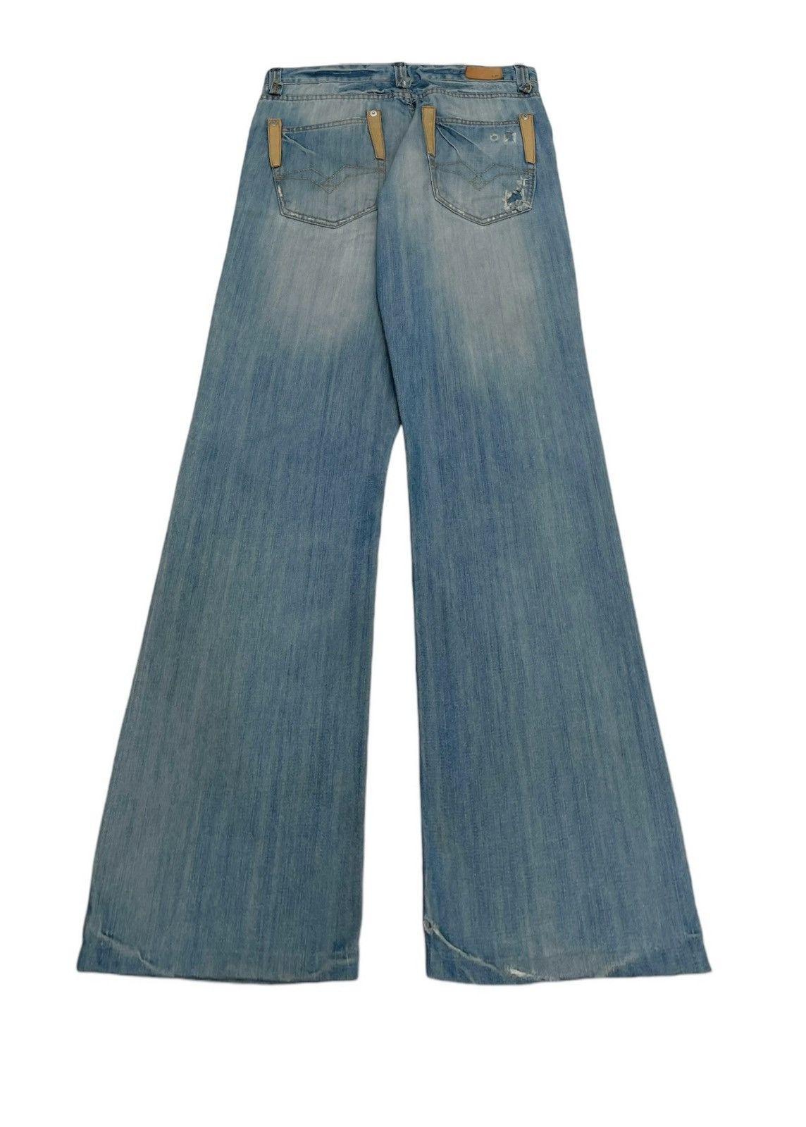 If Six Was Nine × Japanese Brand × Vintage Rare Design Vintage Japanese Brand LF Jeans 2000s Size US 35 - 2 Thumbnail