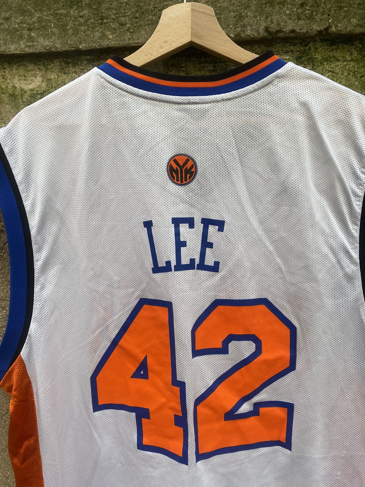 Adidas × NBA Adidas New York 42 Lee NBA Jersey Size US L / EU 52-54 / 3 - 9 Thumbnail