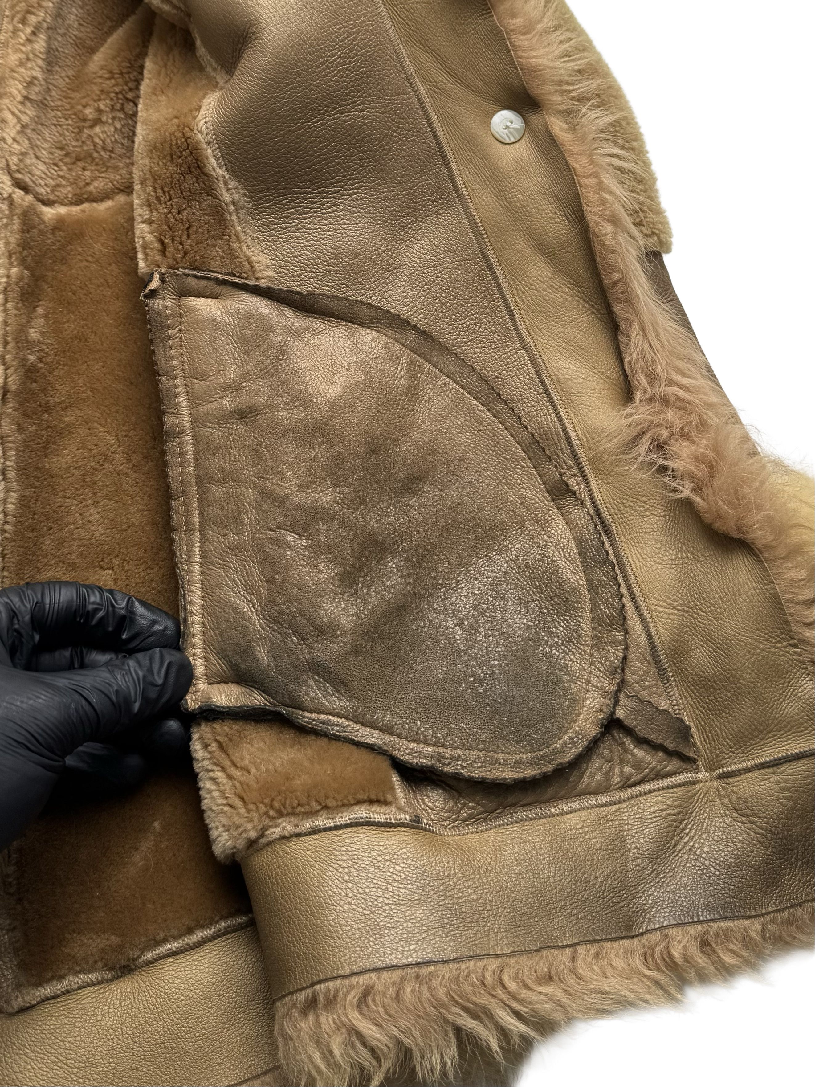 Vintage Vintage Real Sheepskin Coat Size S / US 4 / IT 40 - 12 Thumbnail