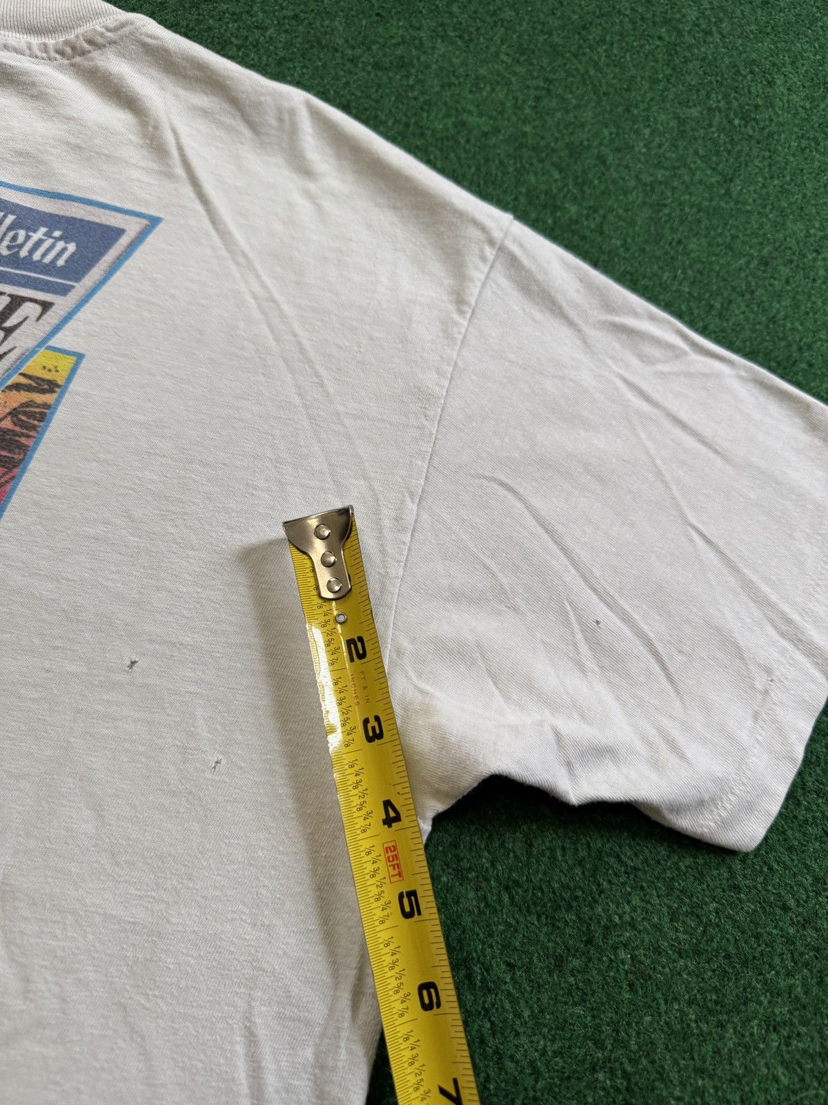 Vintage Vtg 90s Hawaii Kauai Honolulu Hurricane Distressed T Shirt Size US L / EU 52-54 / 3 - 7 Thumbnail