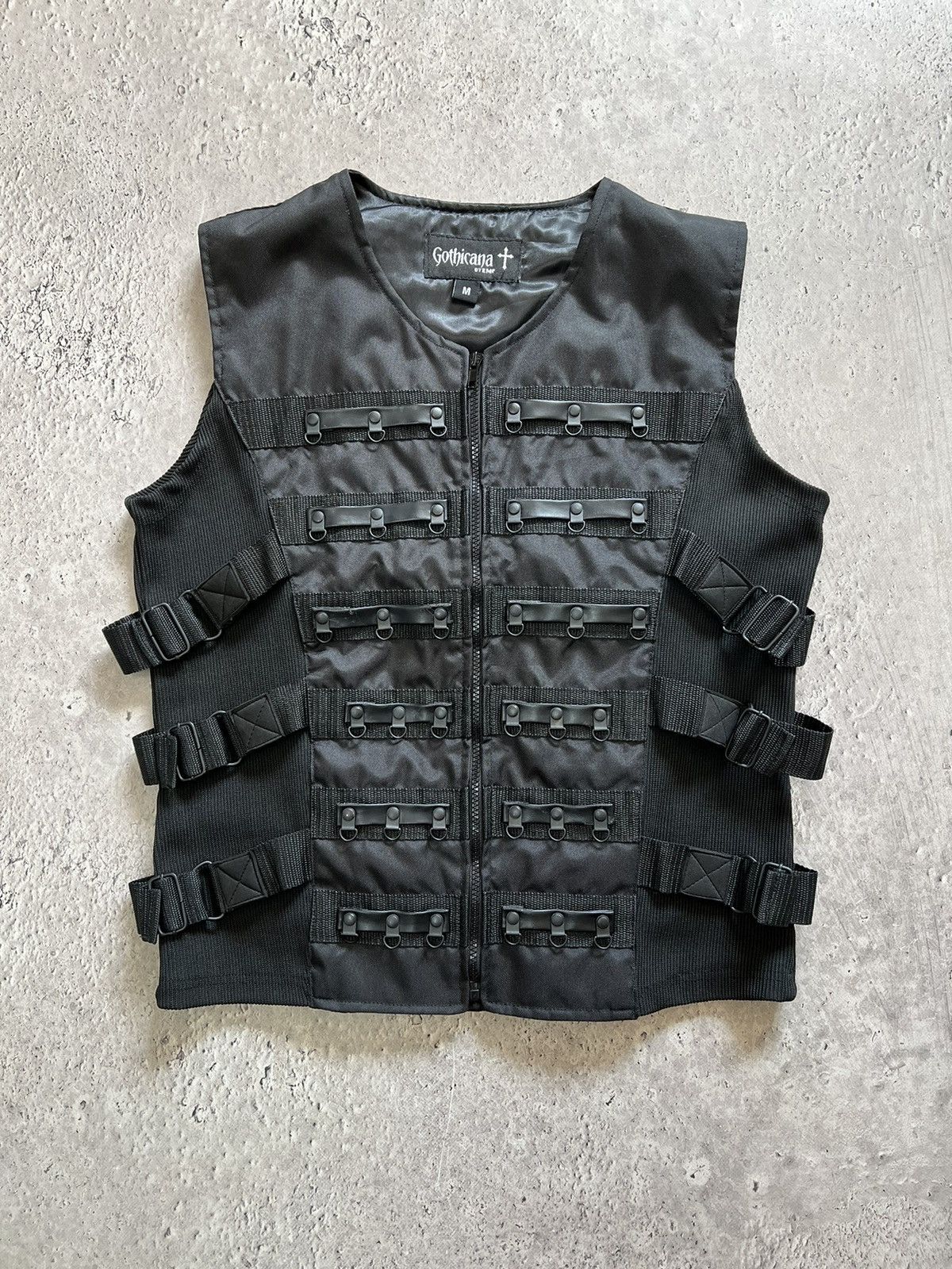 VINTAGE BONDAGE legrandebleu STYLE STUDDED VEST JACKET