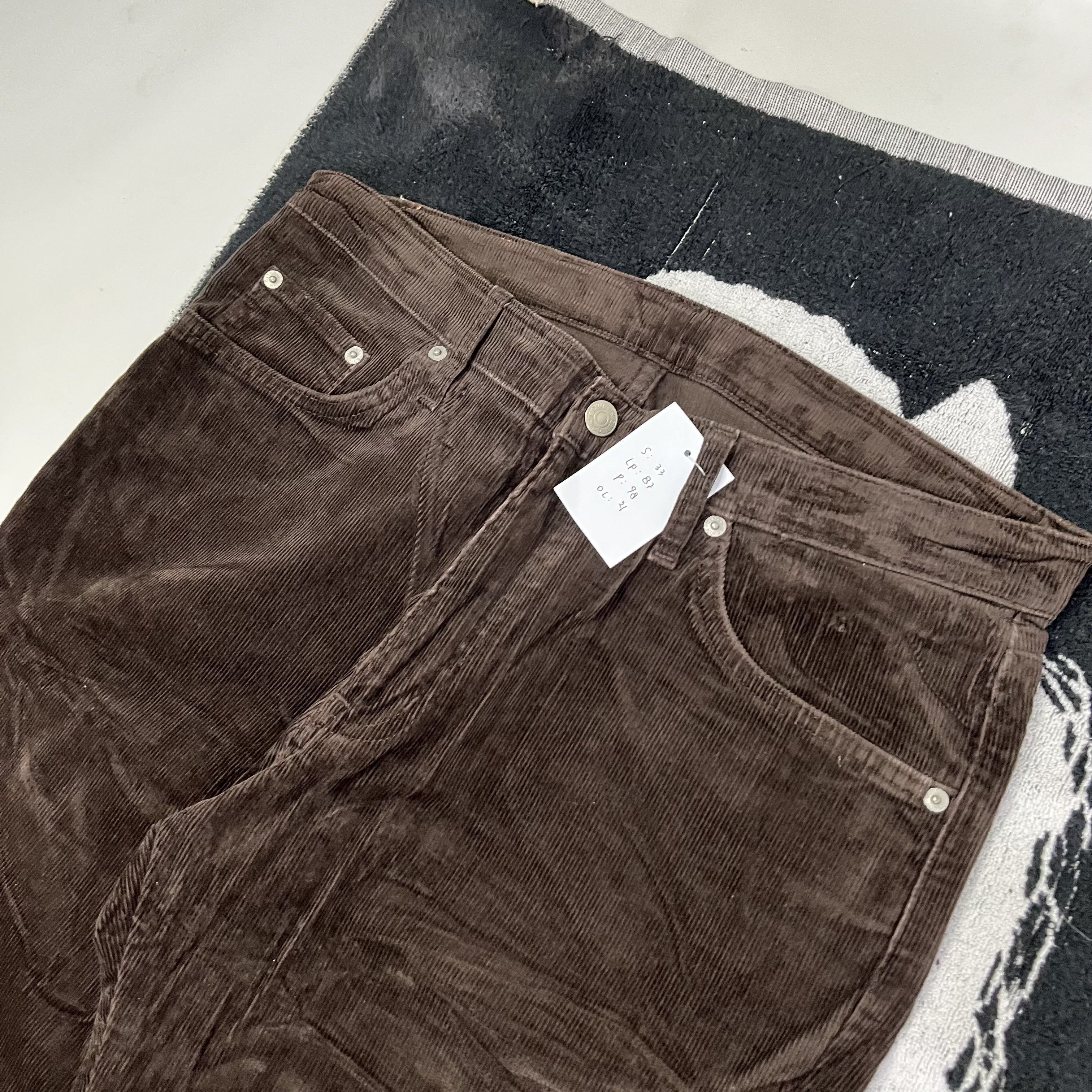 Edwin × Japanese Brand × Le Grande Bleu (L.G.B.) Edwin corduroy pants lgb style Size US 31 - 3 Thumbnail