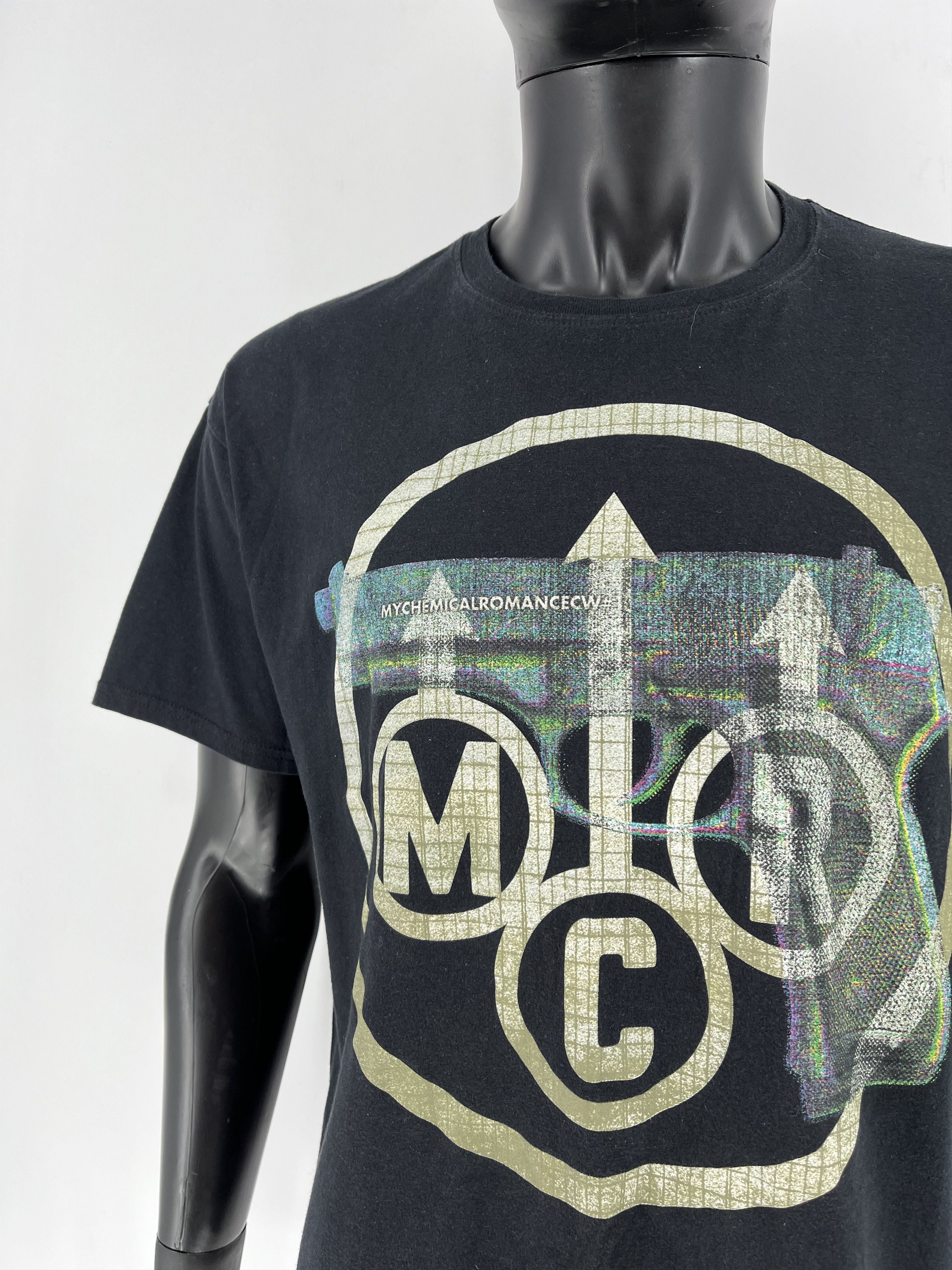 Band Tees × Vintage Vintage Y2K MY CHEMICAL ROMANCE Band T-shirt Streetwear 90s Size US XL / EU 56 / 4 - 6 Thumbnail