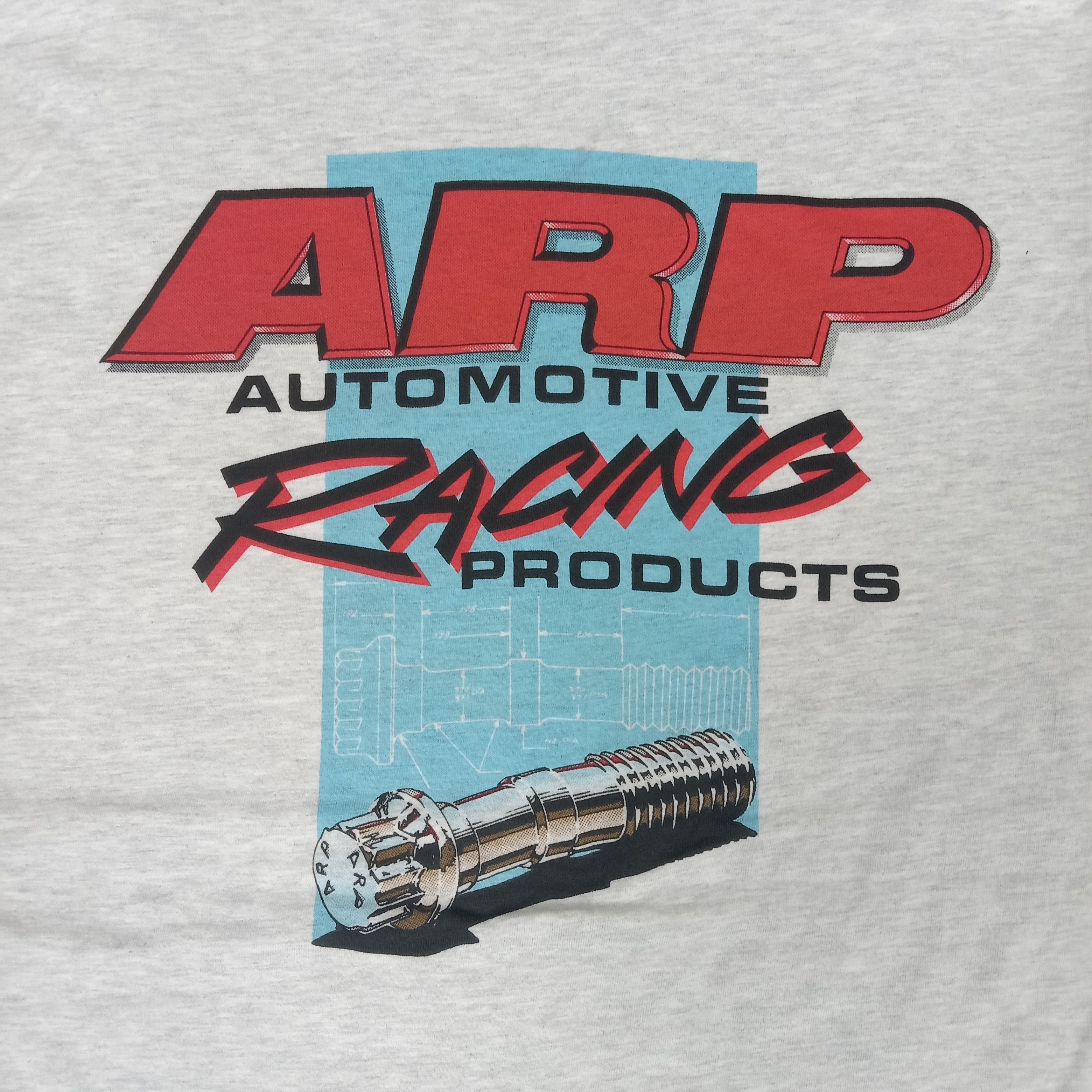 Japanese Brand × Vintage ARP Automotive Racing Product Japanese Promo Tshirt Size US M / EU 48-50 / 2 - 2 Thumbnail