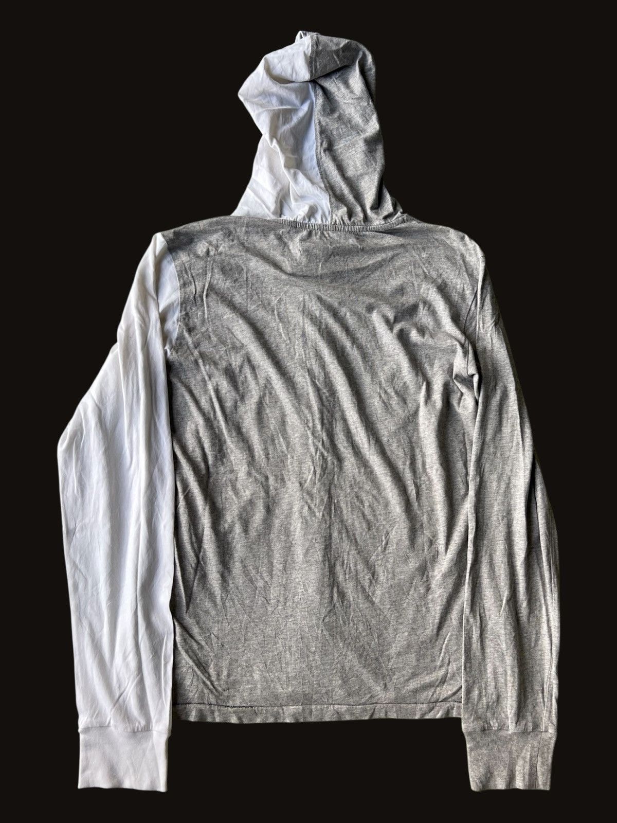 John Galliano John Galliano Gazette Newspaper Print Hybrid Knit Hoodie Size US S / EU 44-46 / 1 - 3 Thumbnail
